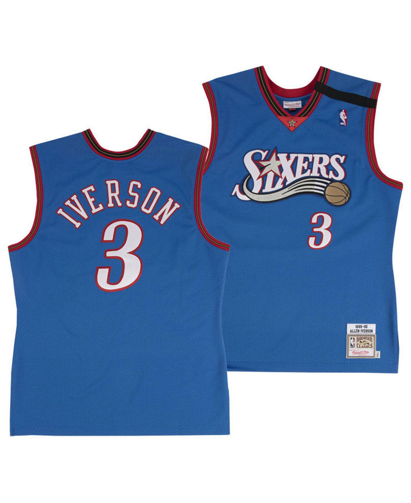iverson authentic jersey