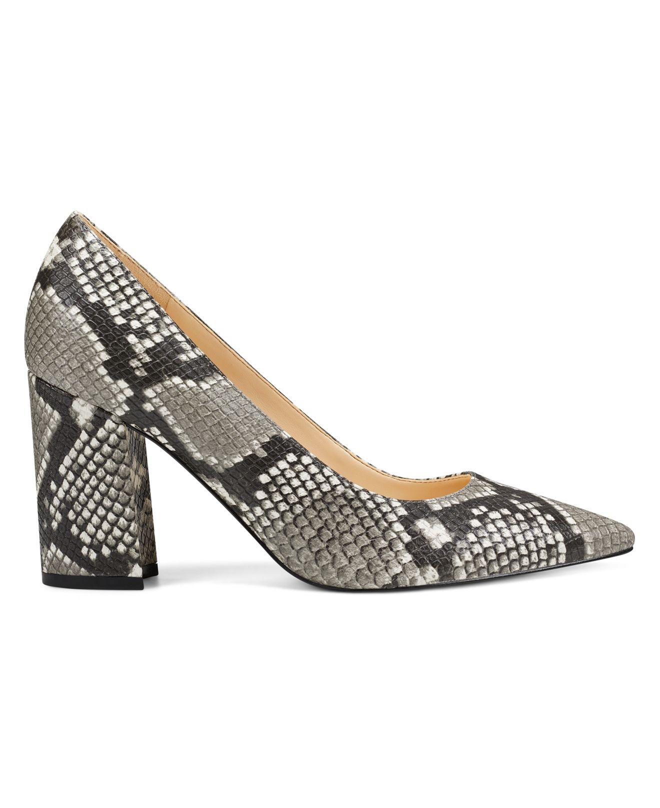 Nine West Cara Block Heel Dress Pumps 