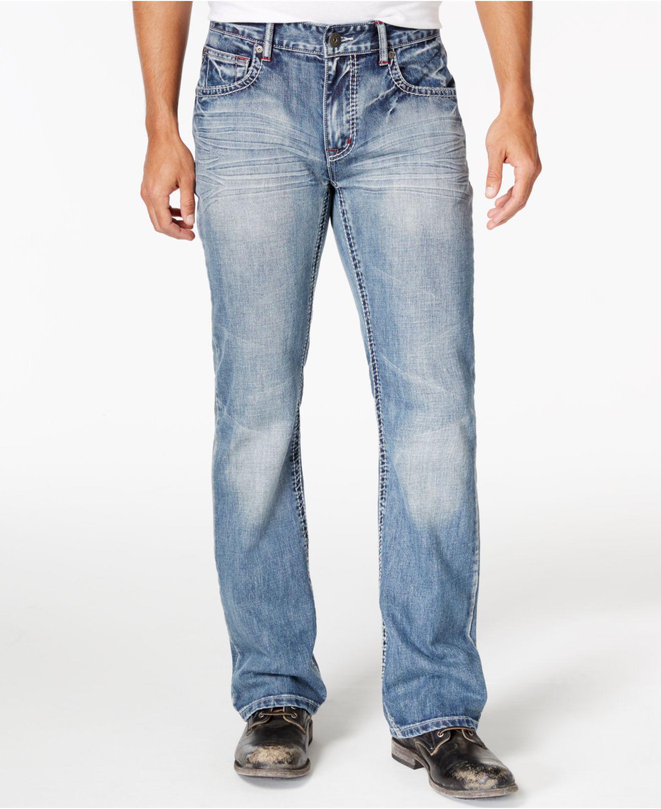 INC International Concepts Denim Modern Bootcut Jeans, Created For Macy's in Blue for Men - Lyst