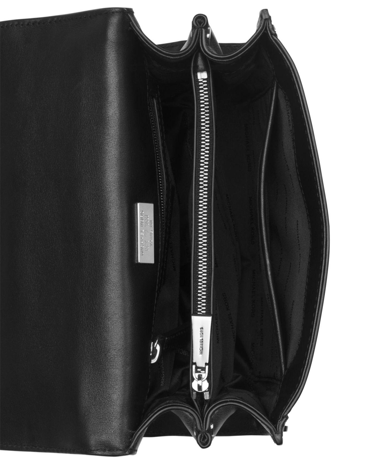 michael kors whitney black silver