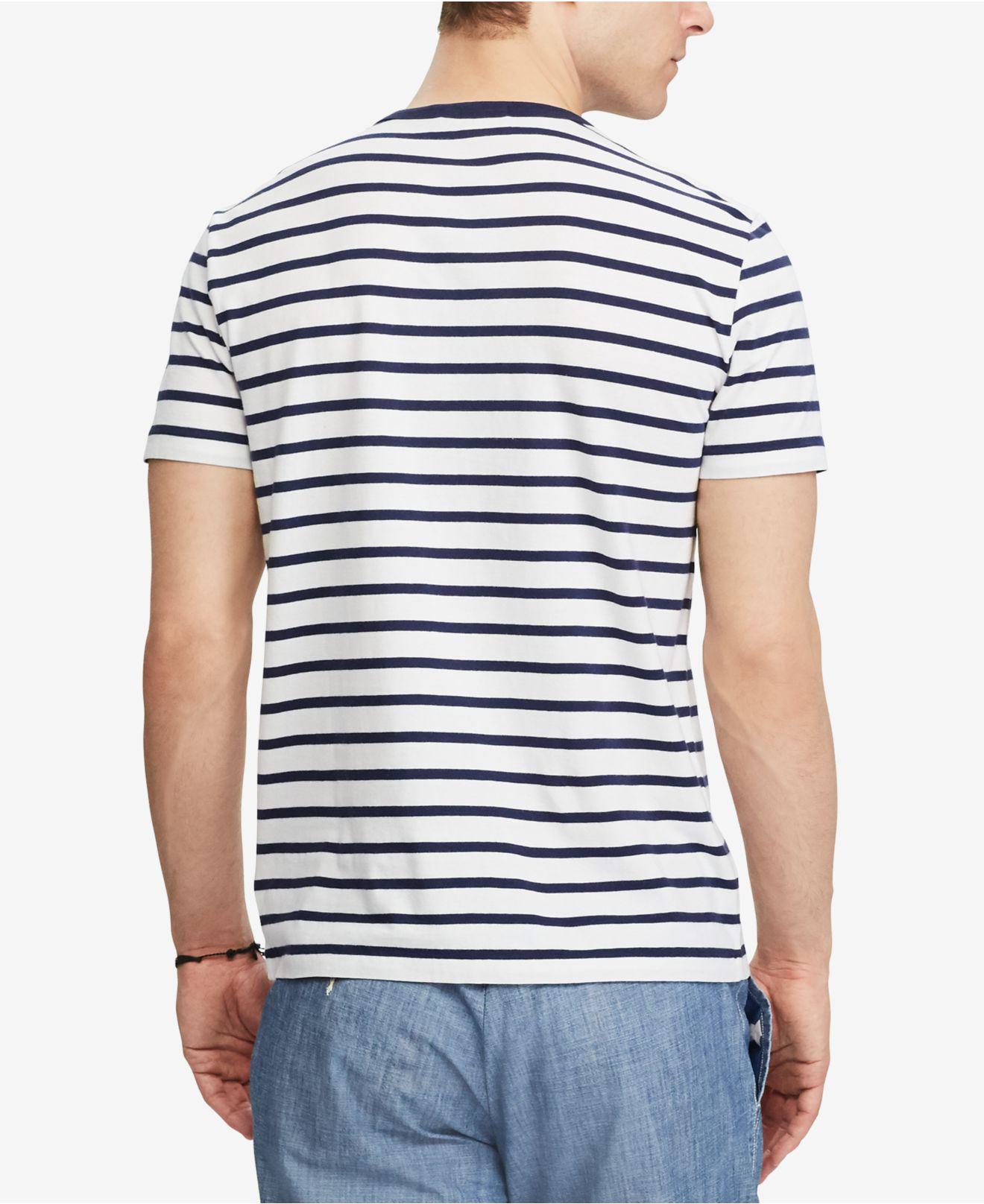 Men S Custom Slim Fit Striped Cotton T Shirt Men S Custom Slim Fit Striped Cotton T Shirt