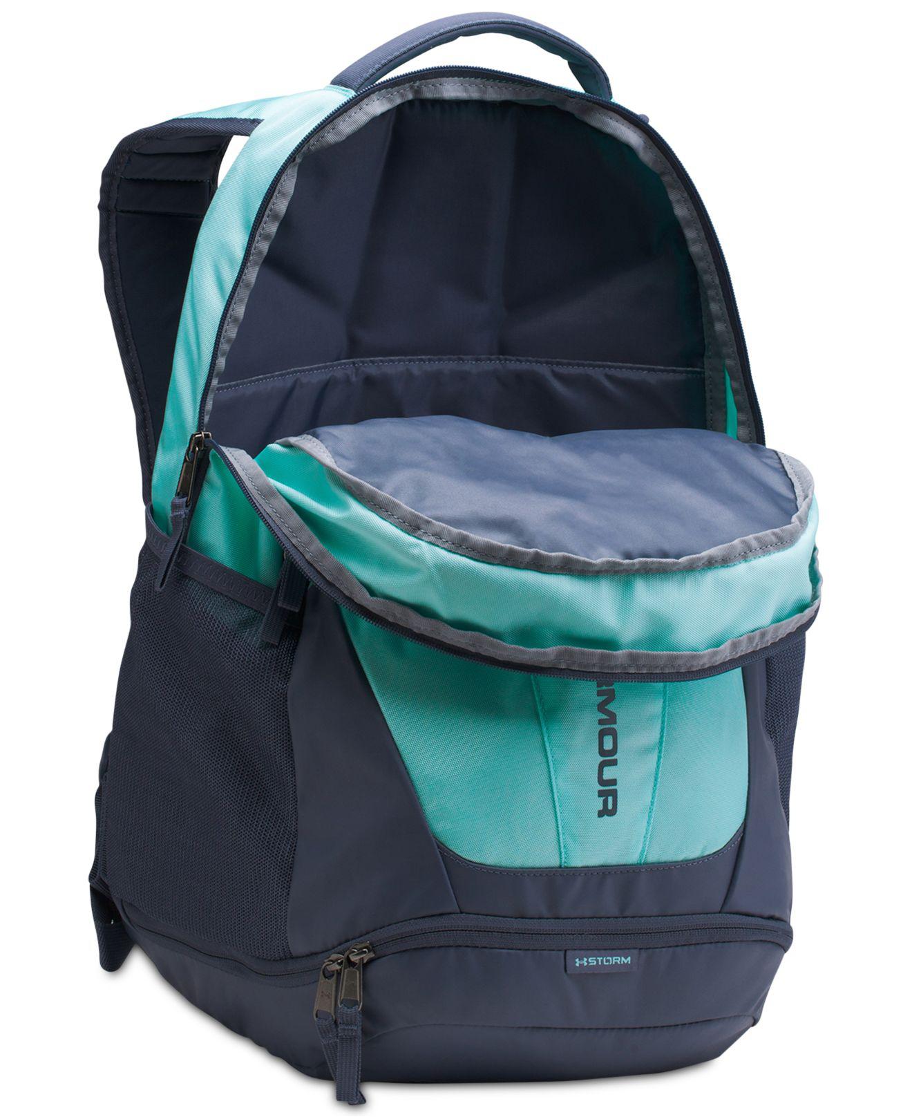 baby blue under armour backpack