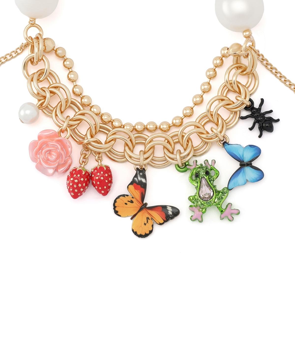 【Betsey Johnson】Sweetheart Swoon Butterfly ブレスレット Betsey Johnson Rimless Butterfly Sunglasses Silver Frame