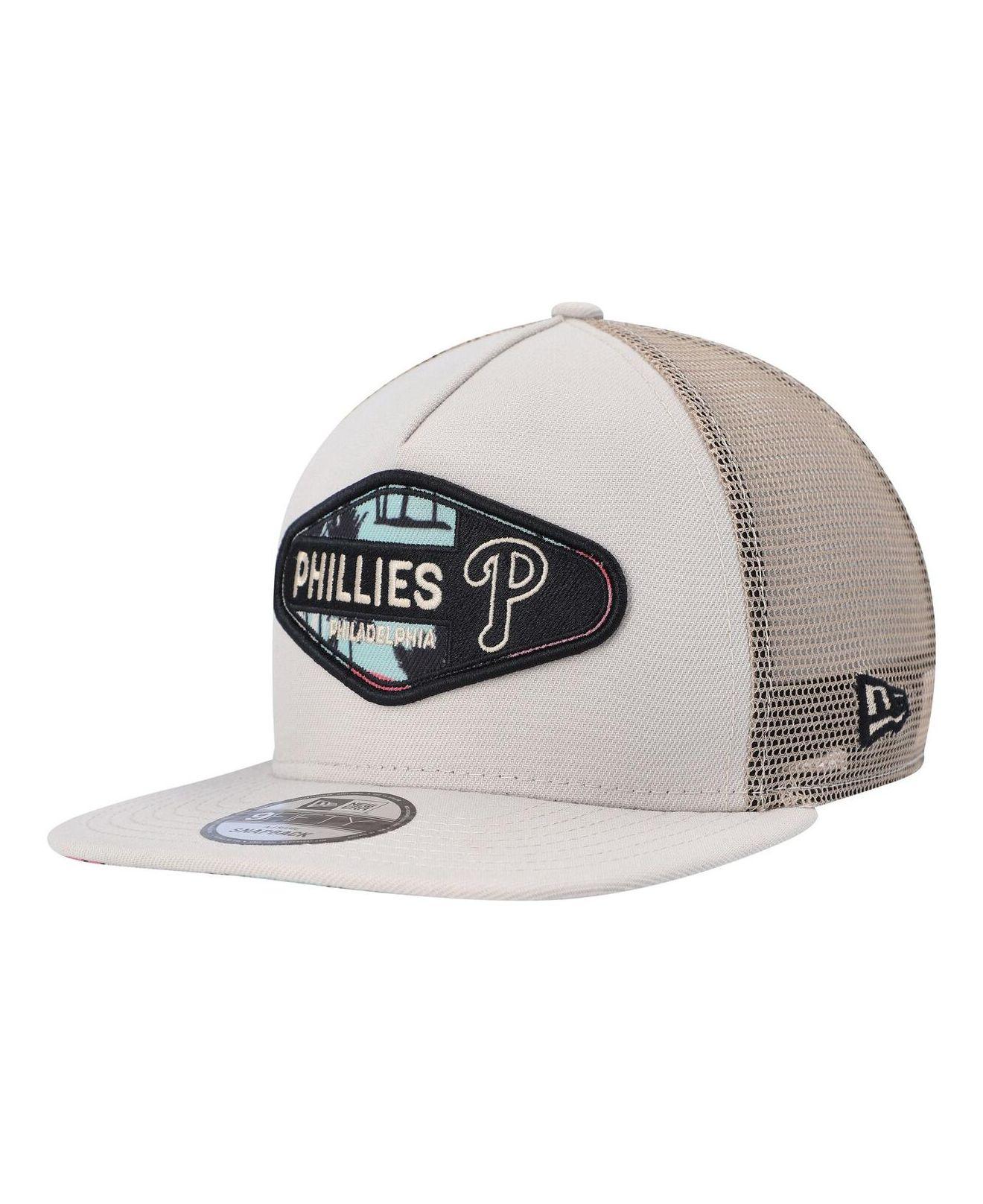 Natural Philadelphia Phillies Beachin' Patch Trucker 9fifty Snapback Hat Gray for Men | Lyst