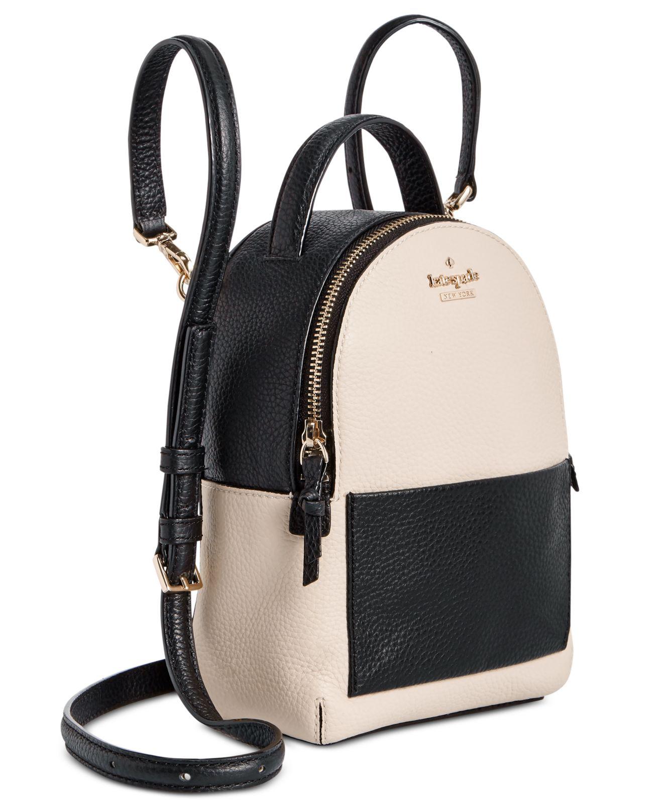 Kate Spade Leather Jackson Street Merry Mini Backpack in Black Lyst