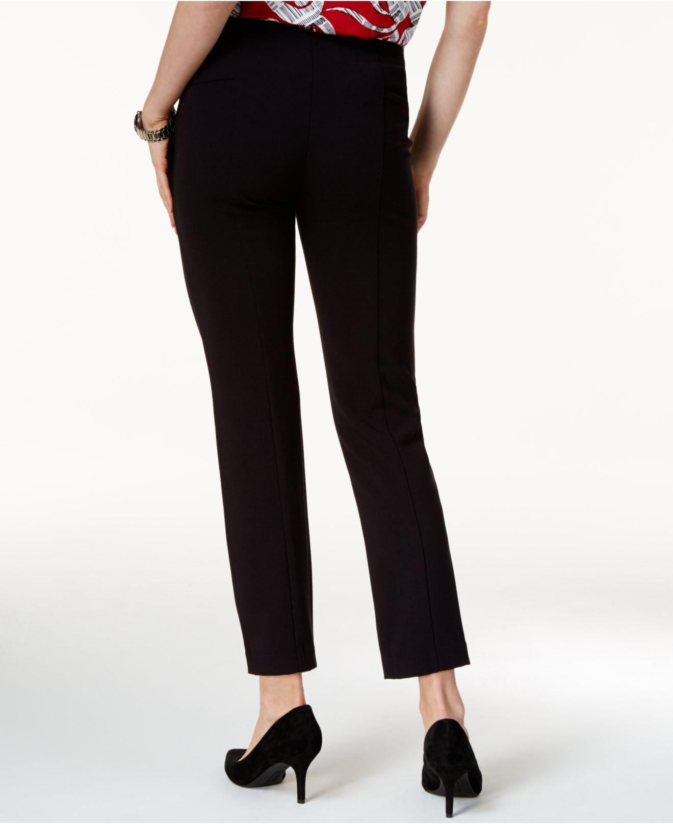 alfani skinny leg comfort waist pants