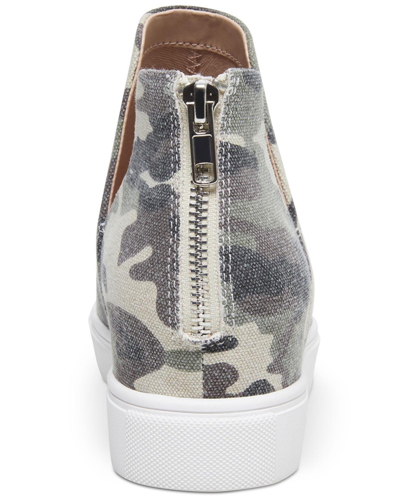 steve madden georgie wedge sneakers