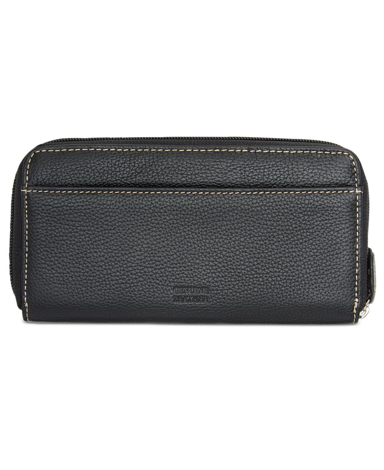 Lyst Giani Bernini Softy Banker Wallet in Black