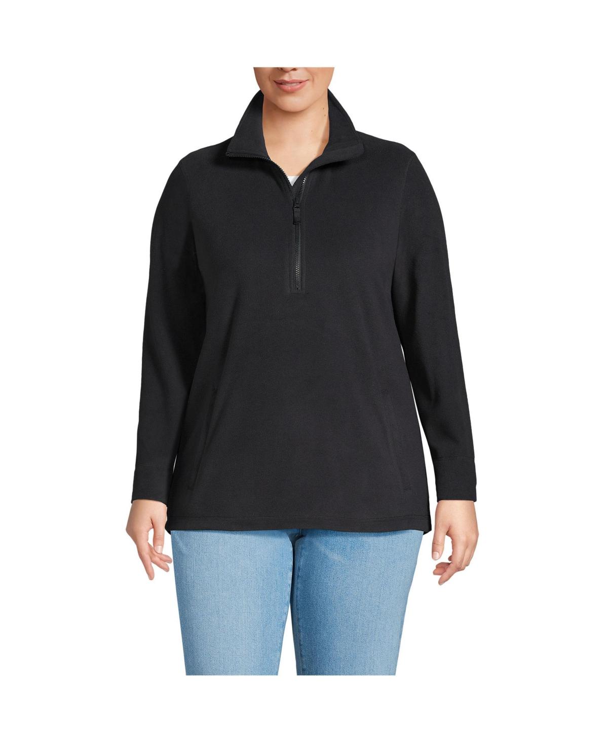 Lands end fleece tunic pullover hotsell