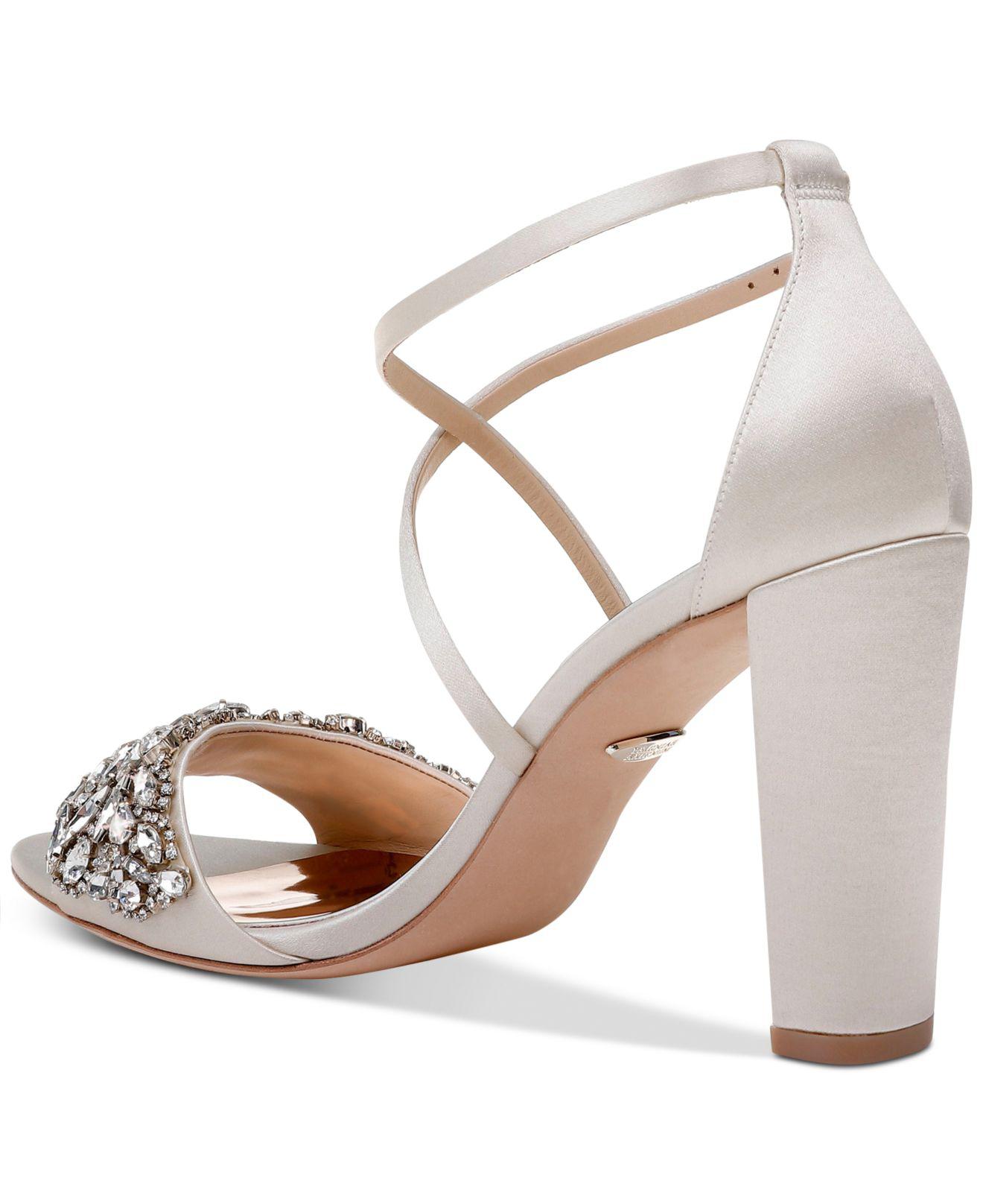 harper strappy evening shoe