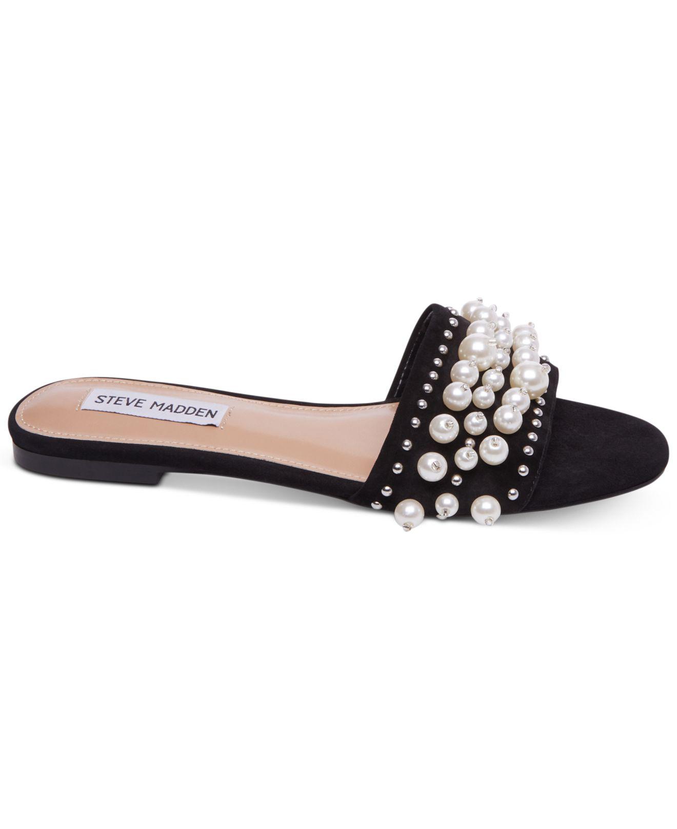 Buy > steve madden pearl sandals > in stock