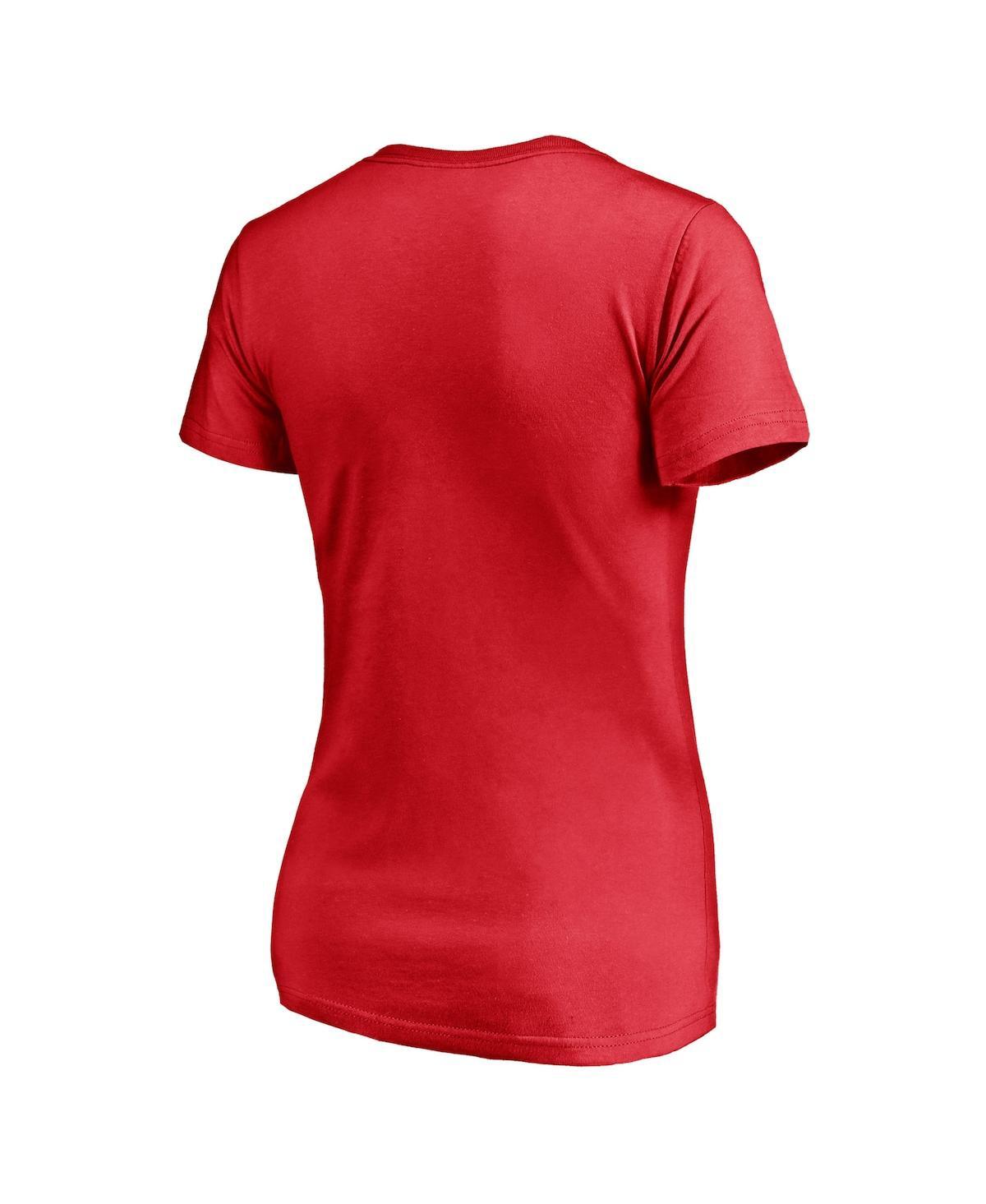 Women's Fanatics Branded Black Colorado Rockies Ultimate Style Raglan V-Neck T-Shirt