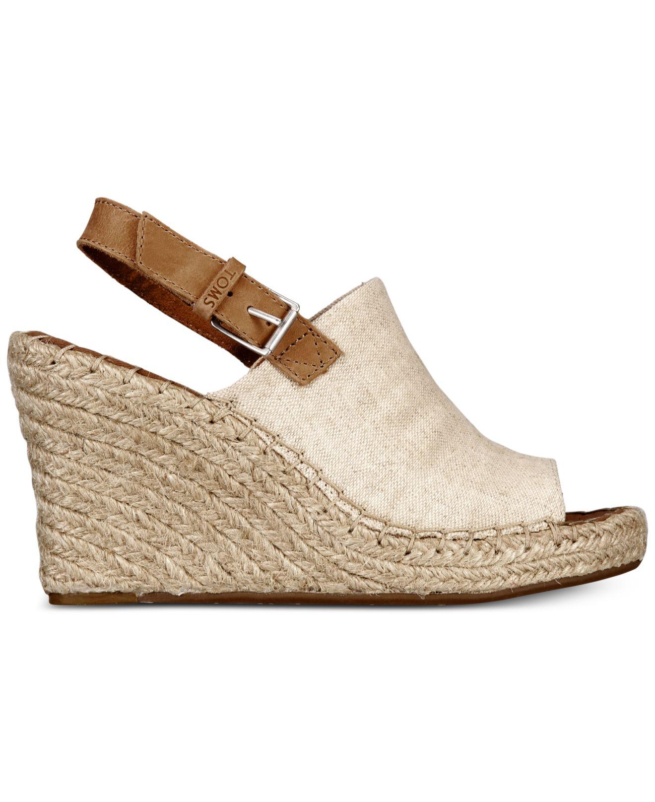 natural oxford women's monica wedges