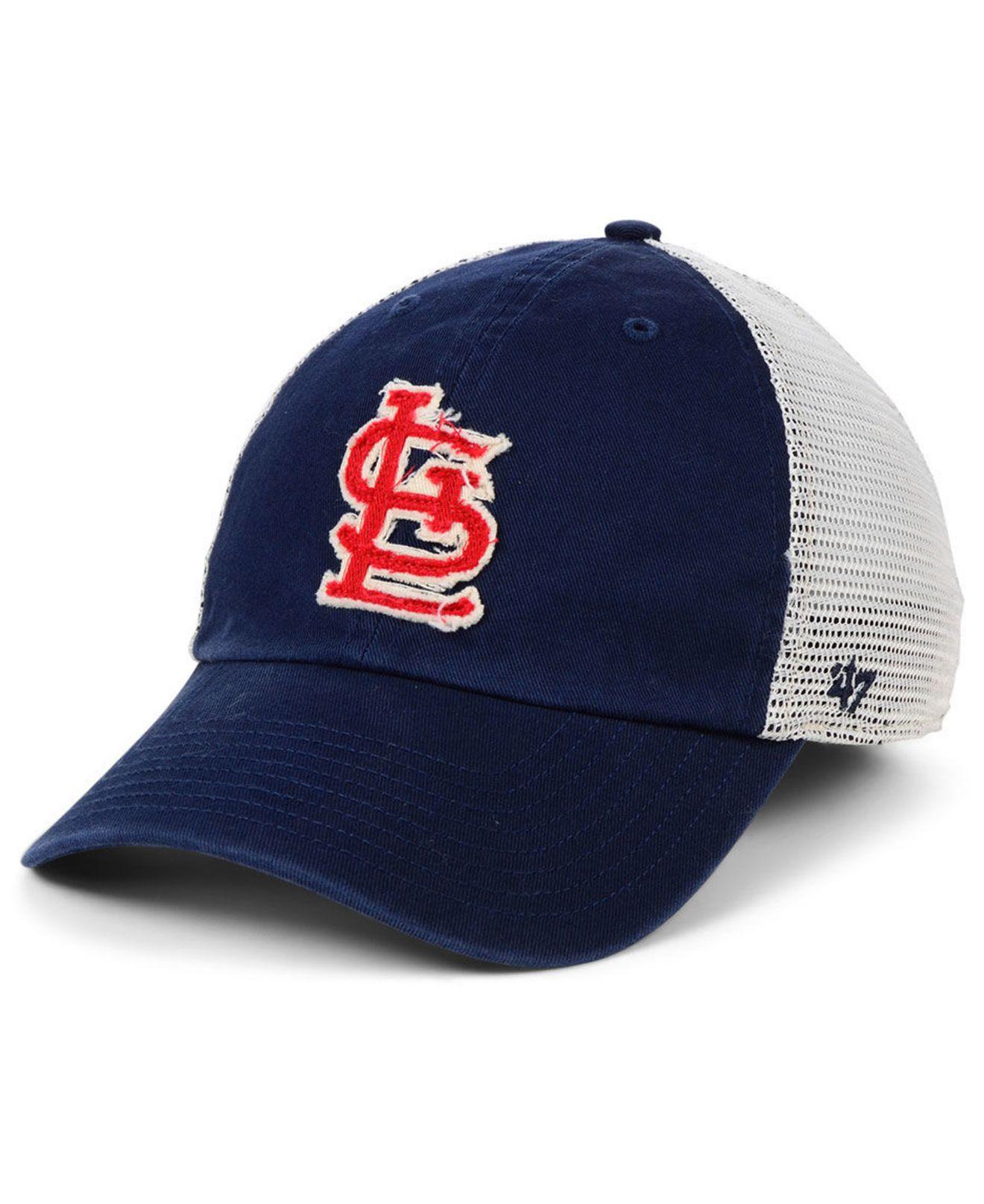 Logo Brands St. Louis Cardinals 20-fl oz Stainless Steel Blue Cup