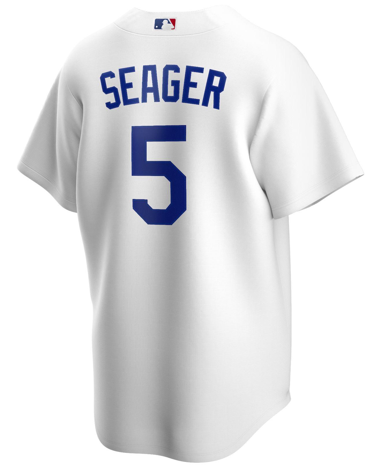 Nike Synthetic Corey Seager Los Angeles Dodgers Official Player Replica ...
