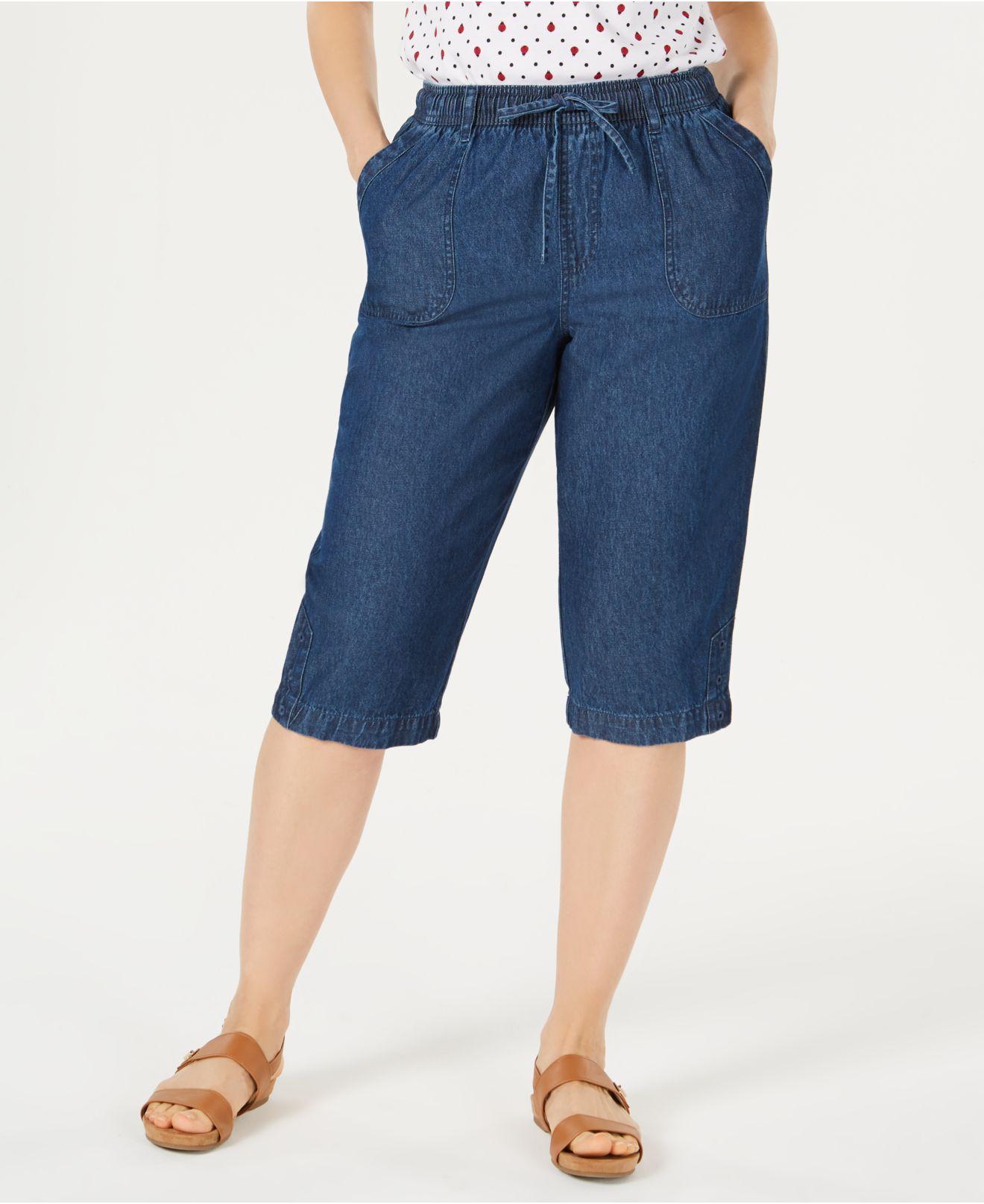 karen scott petite shorts