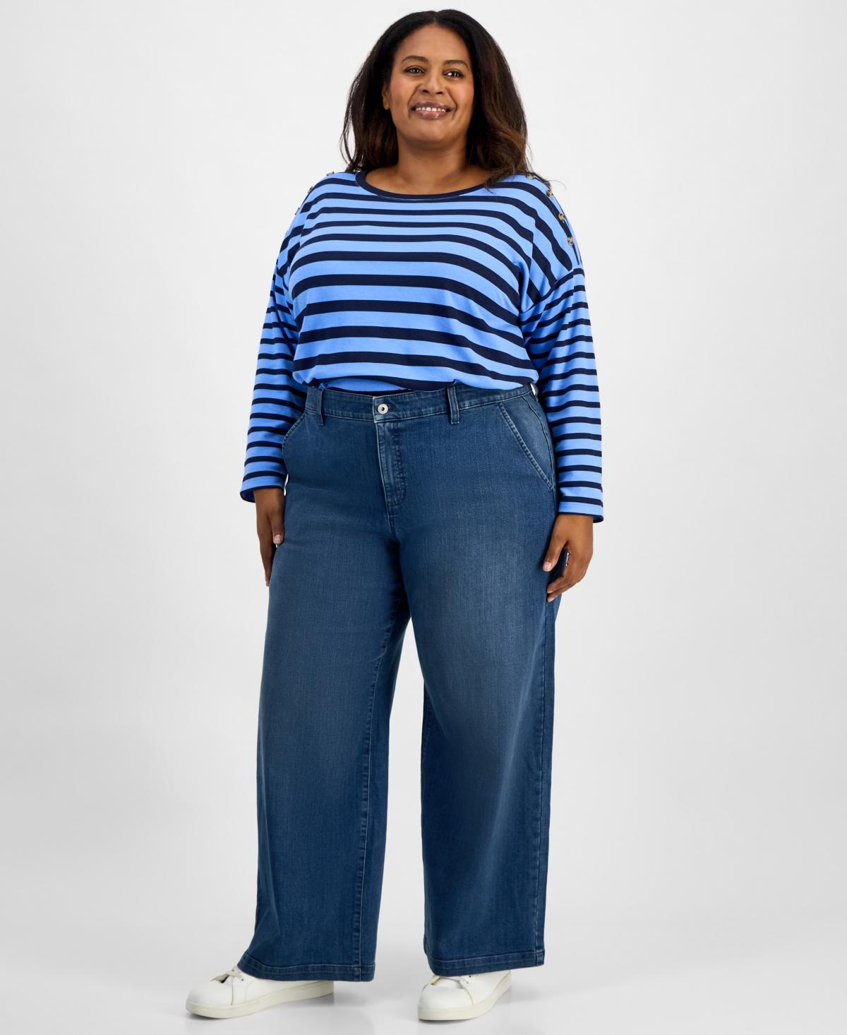 Capri Jeans Macy's Style And Co Plus Size Jeans Style Co