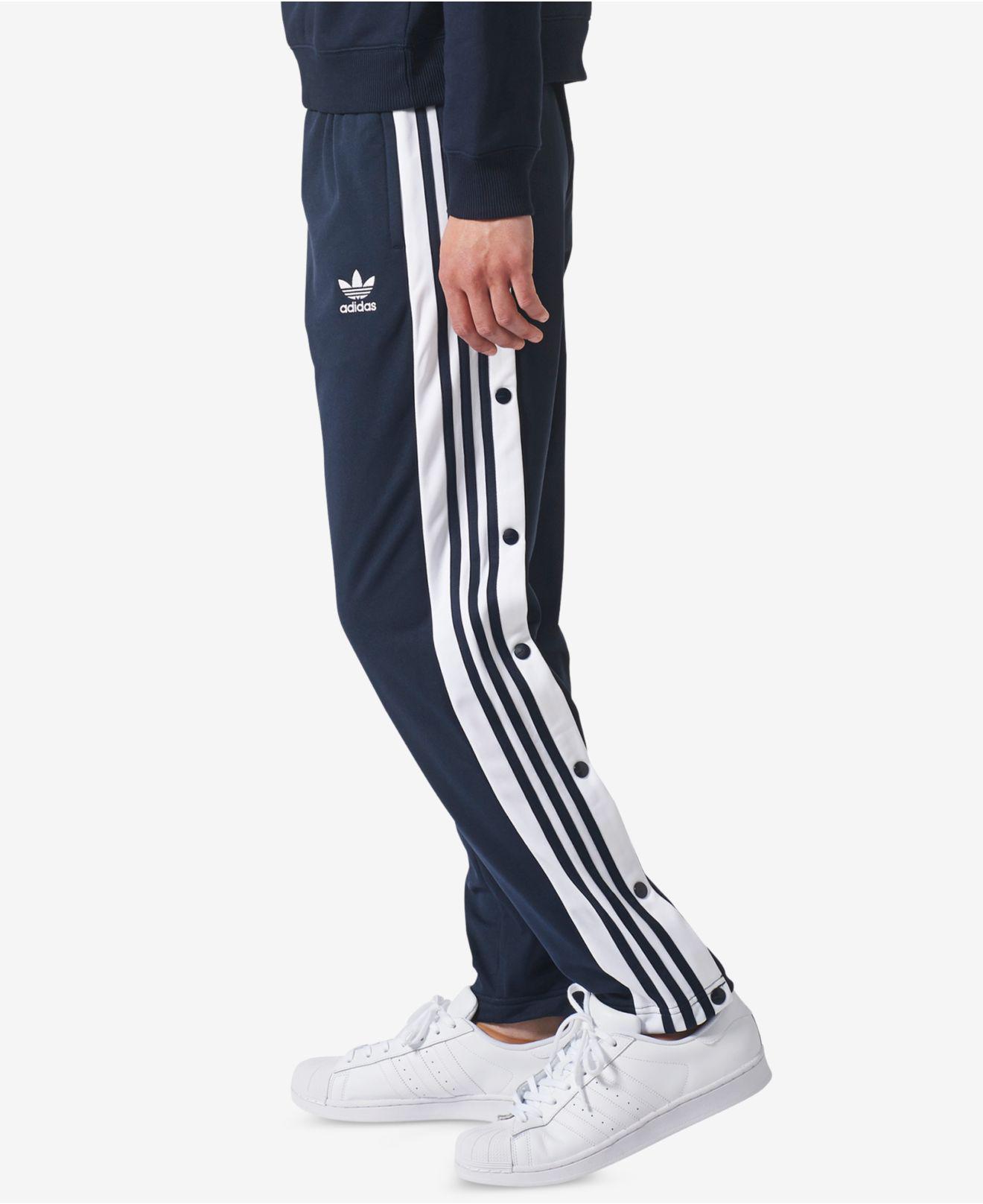 adidas side button pants mens