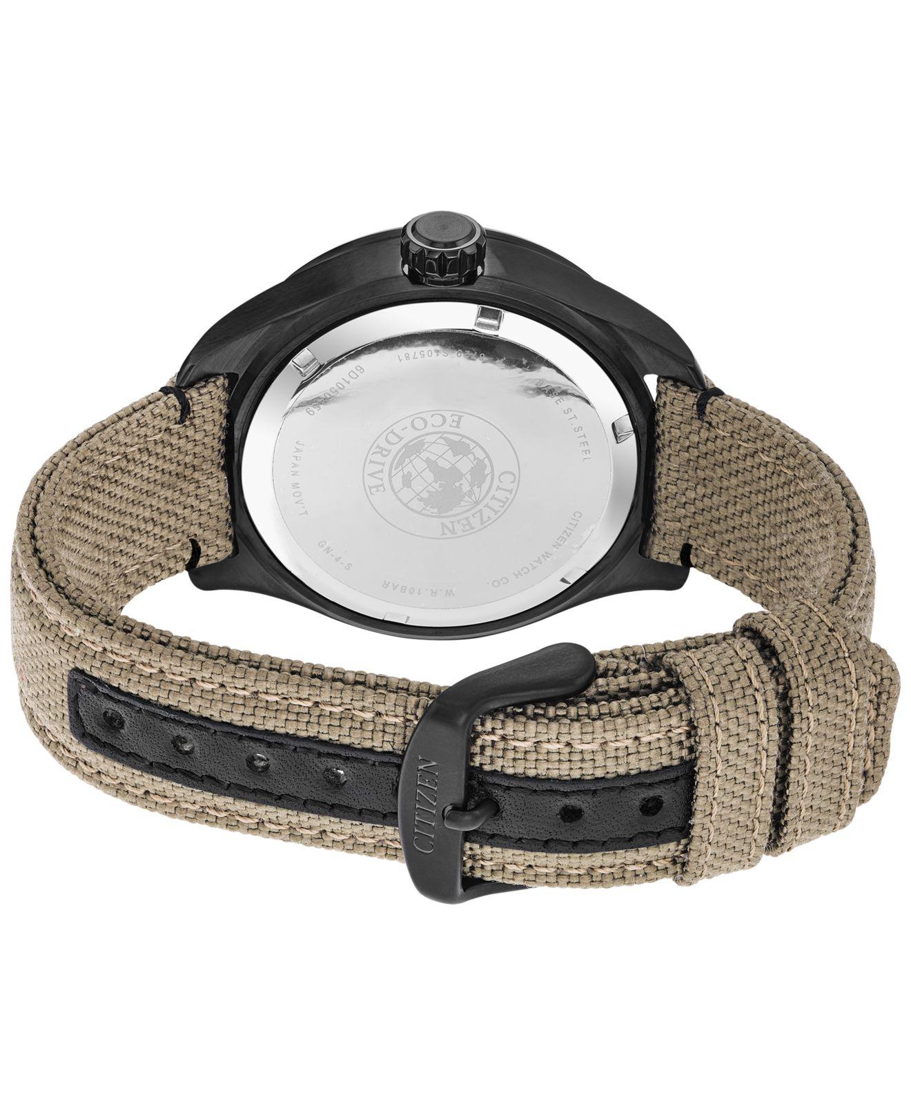eco drive military watch