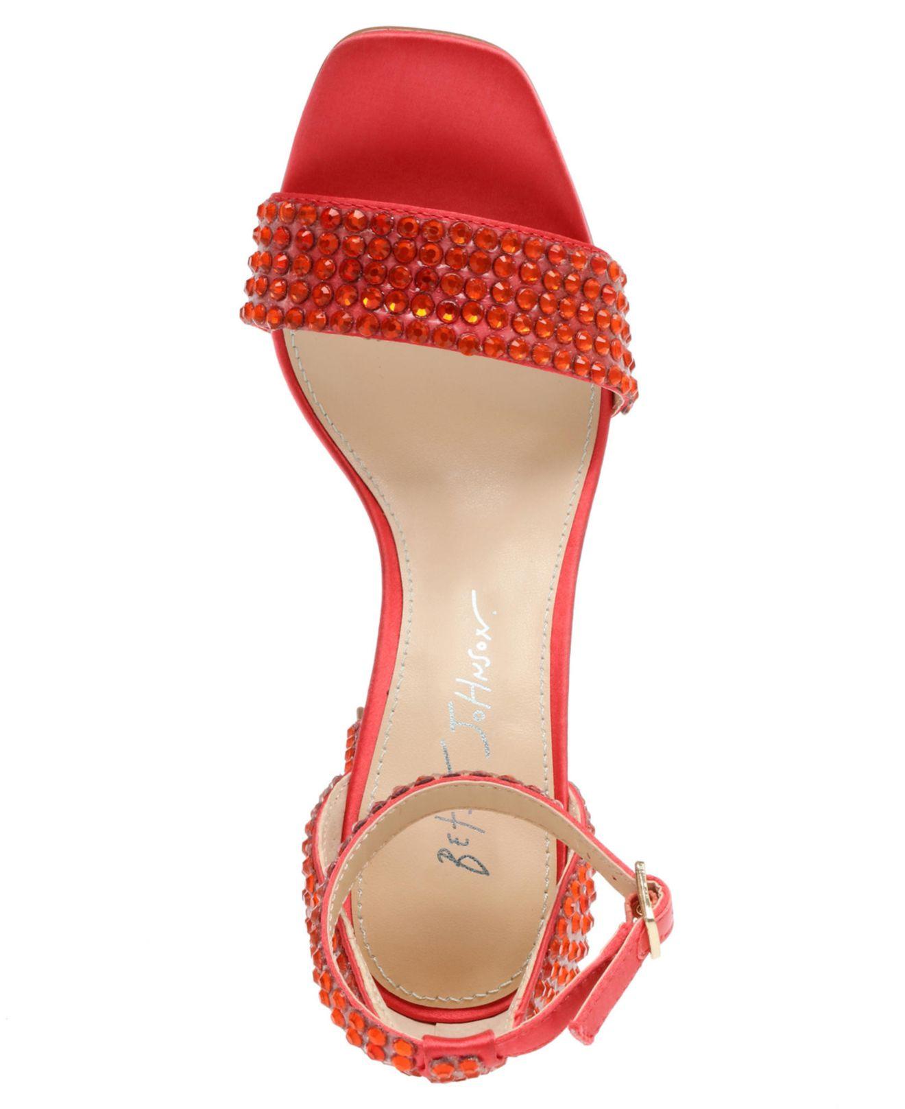 Betsey Johnson Satin Rina Dress Sandal 