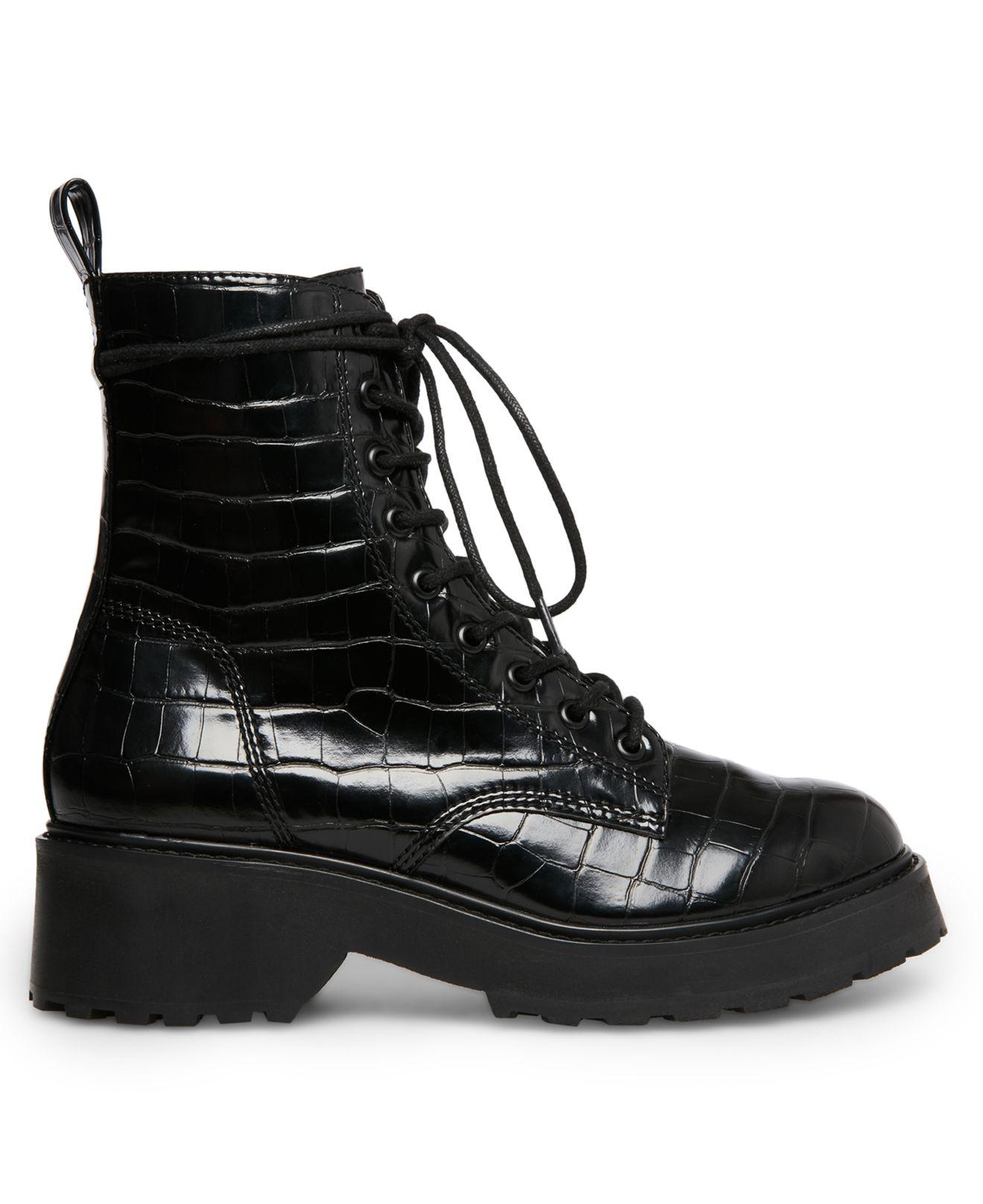 steve madden combat boots macys