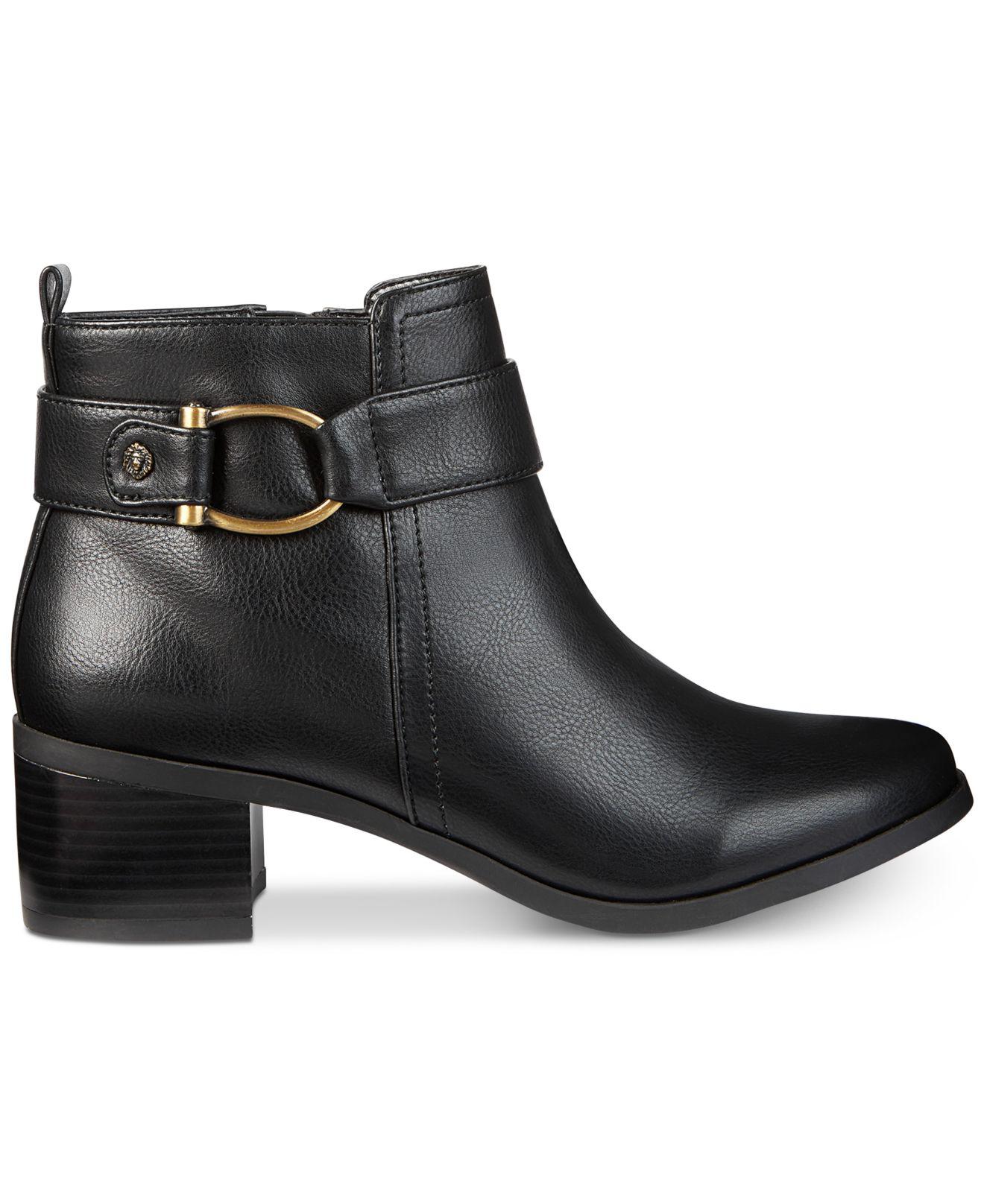 anne klein jeannie ankle booties