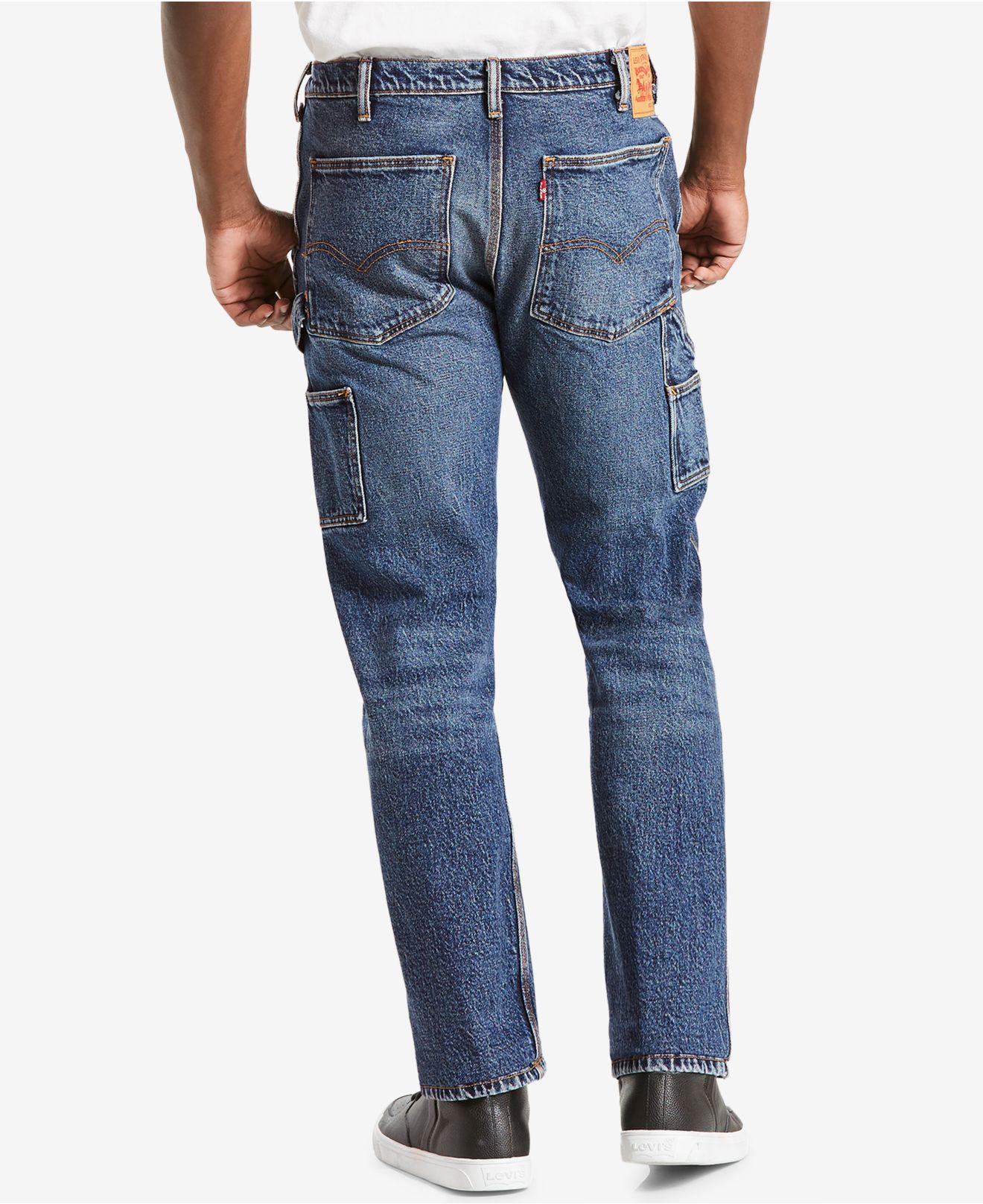 Denim Men's Slim-fit Carpenter Pants 