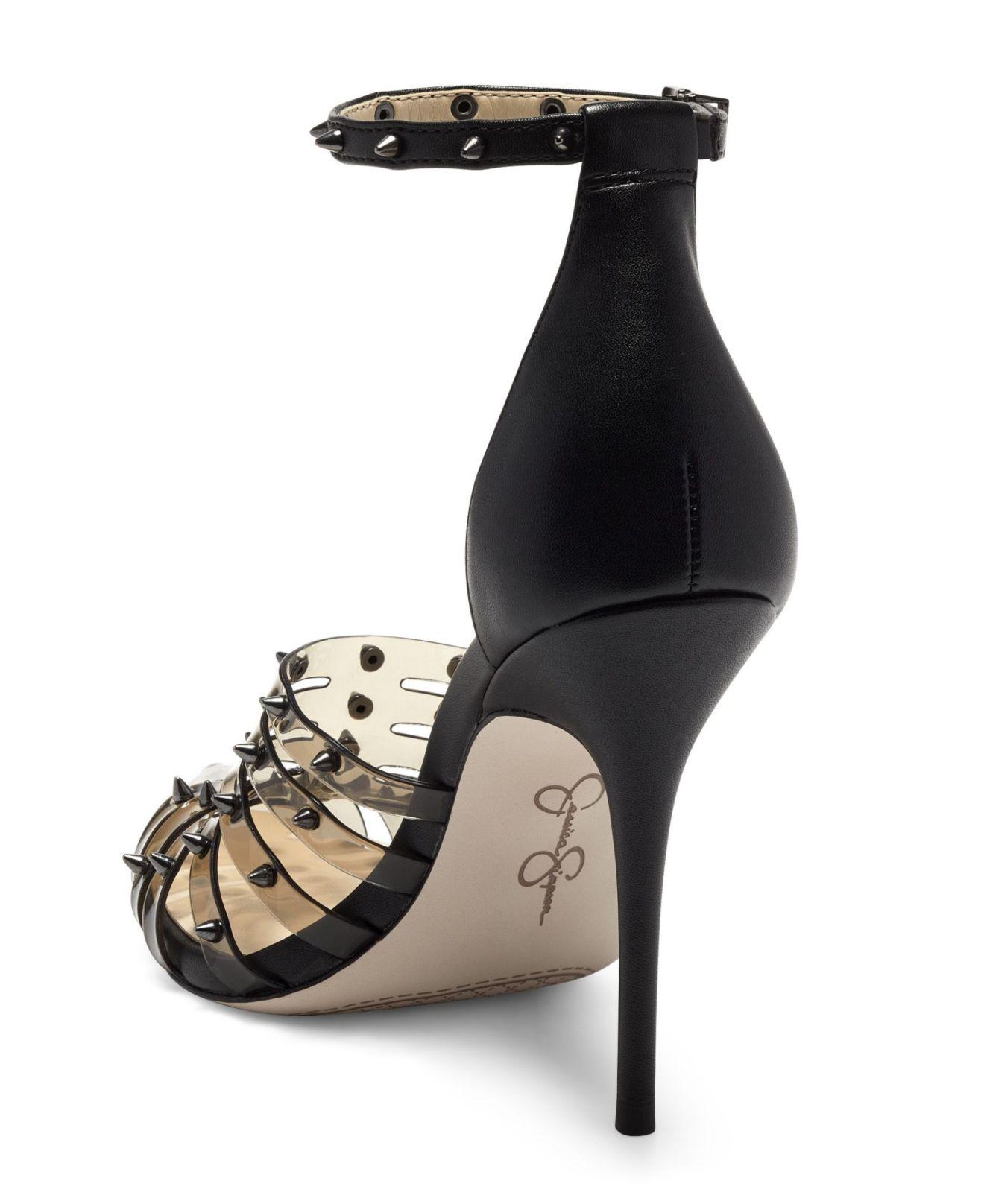 Jessica Simpson Westah Studded High Heels Lyst