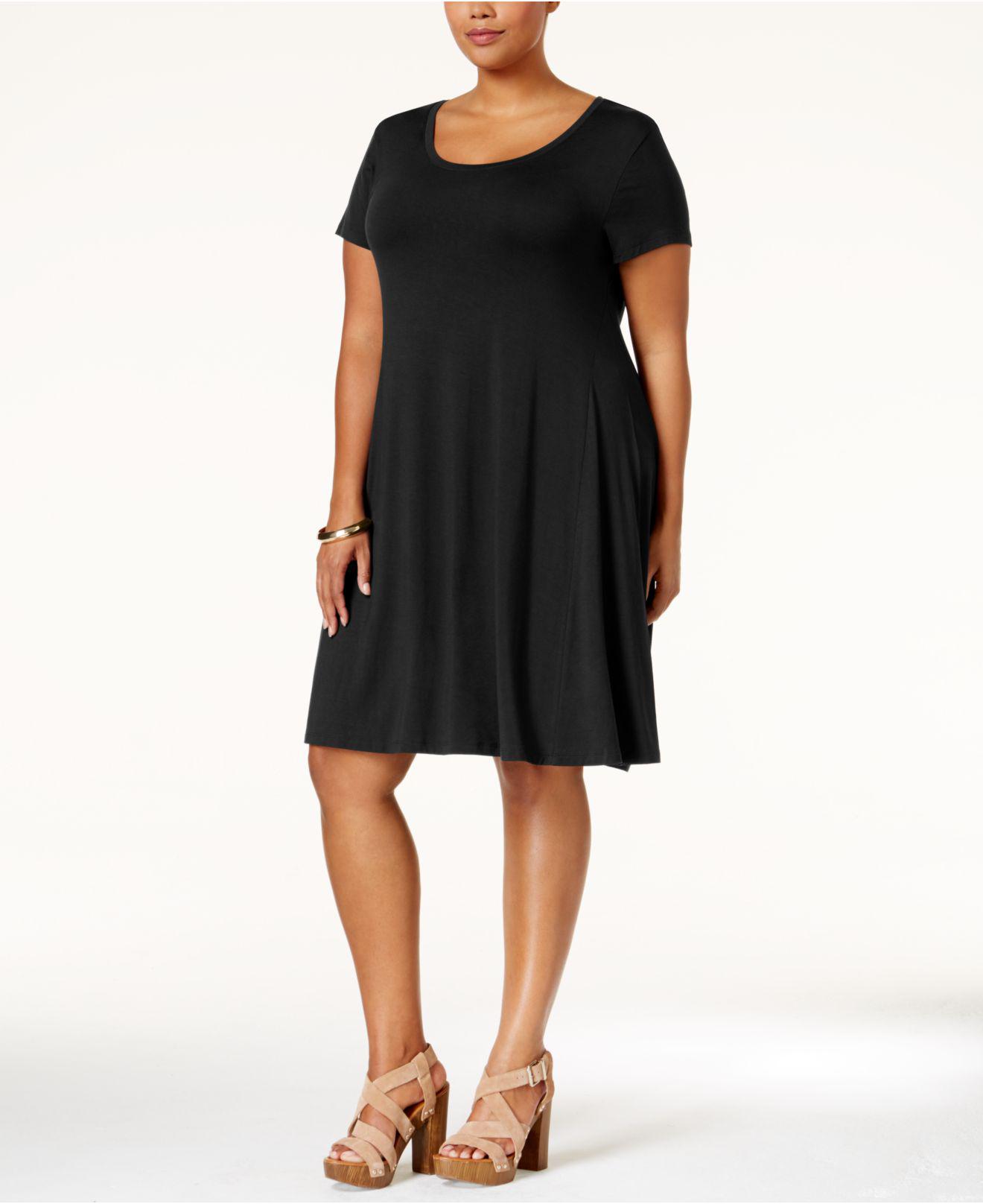 macy's short black cocktail dresses