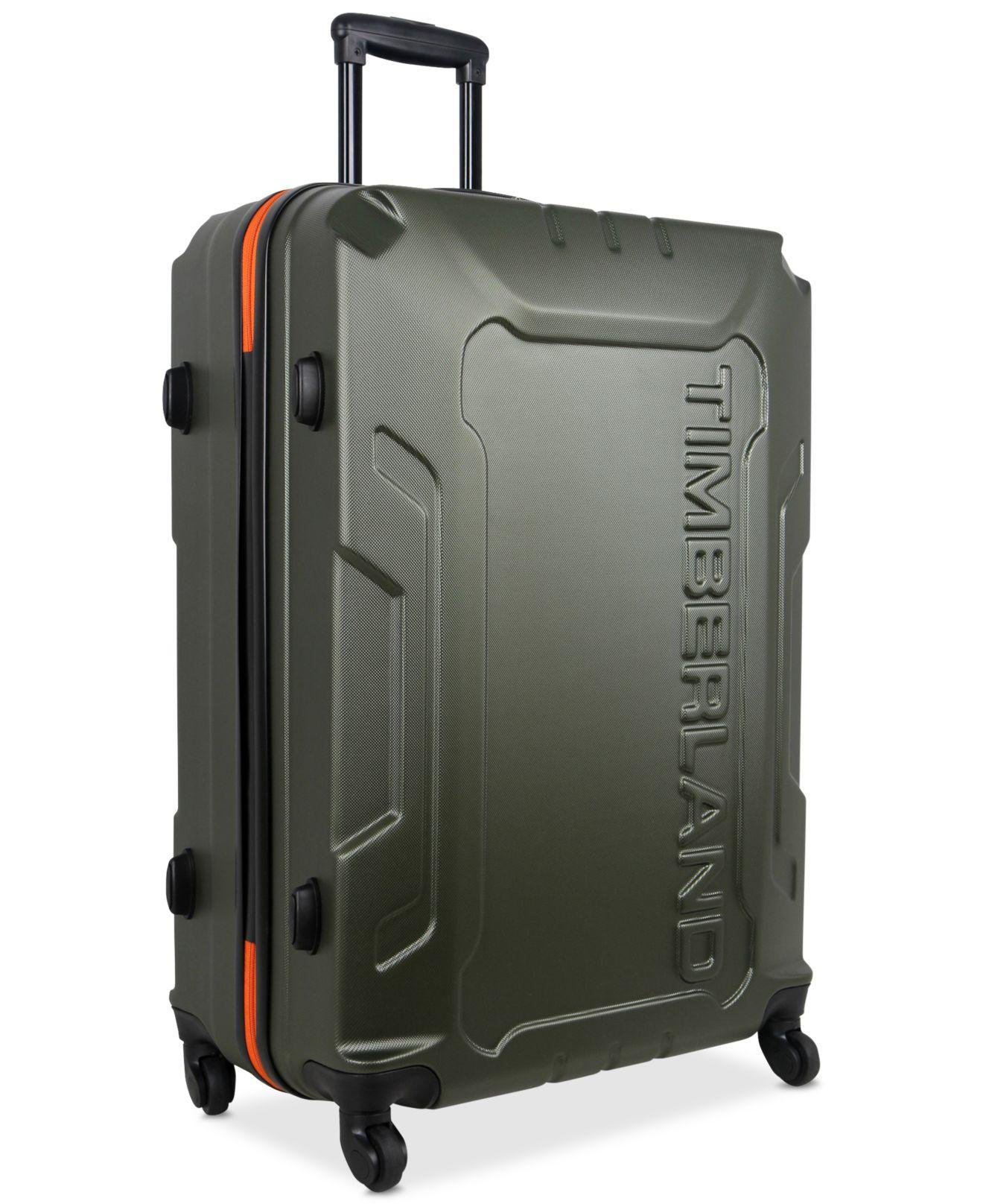 Timberland Boscawen 28" Hardside Spinner Suitcase in Green for Men | Lyst