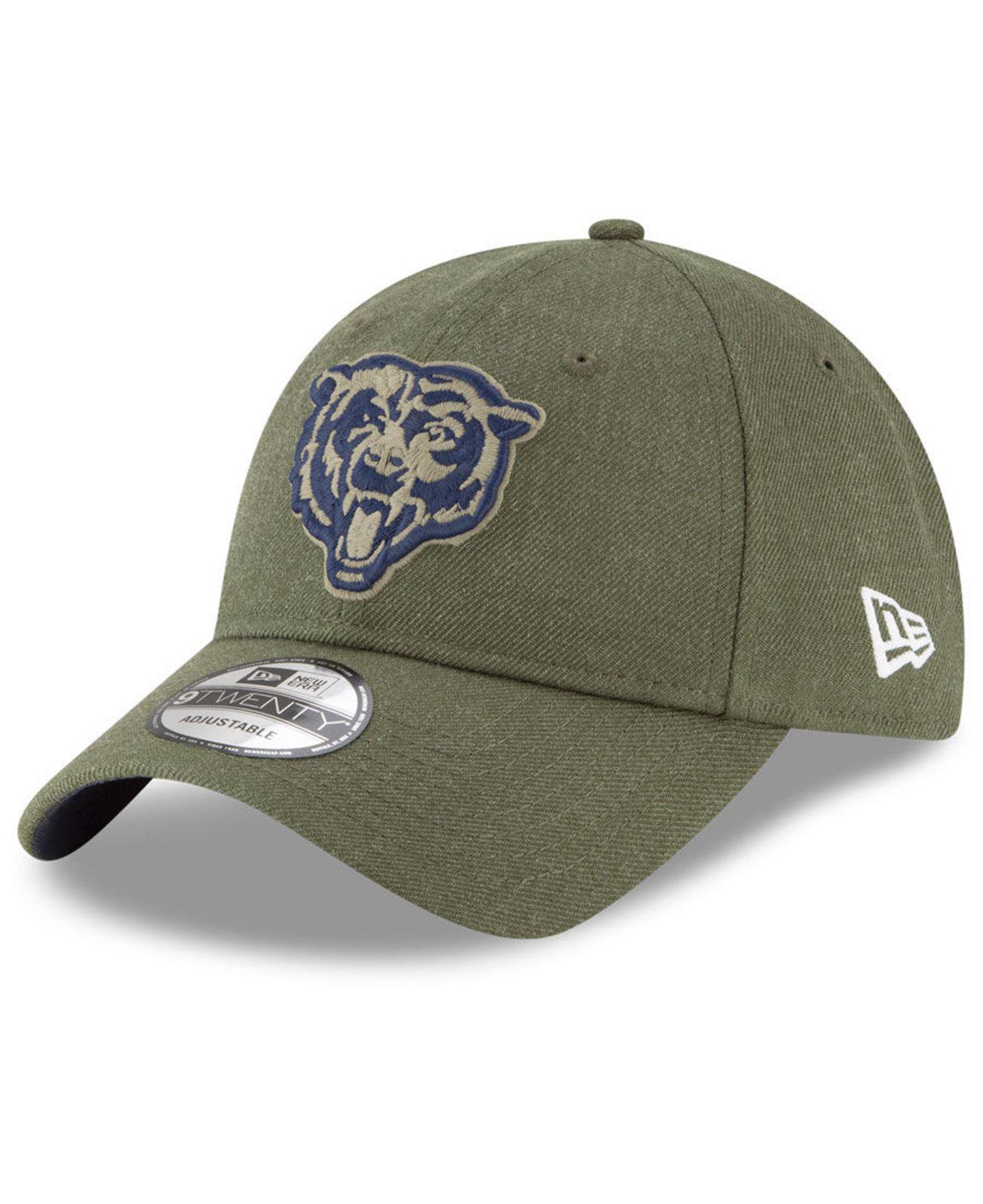 chicago bears salute to service hat