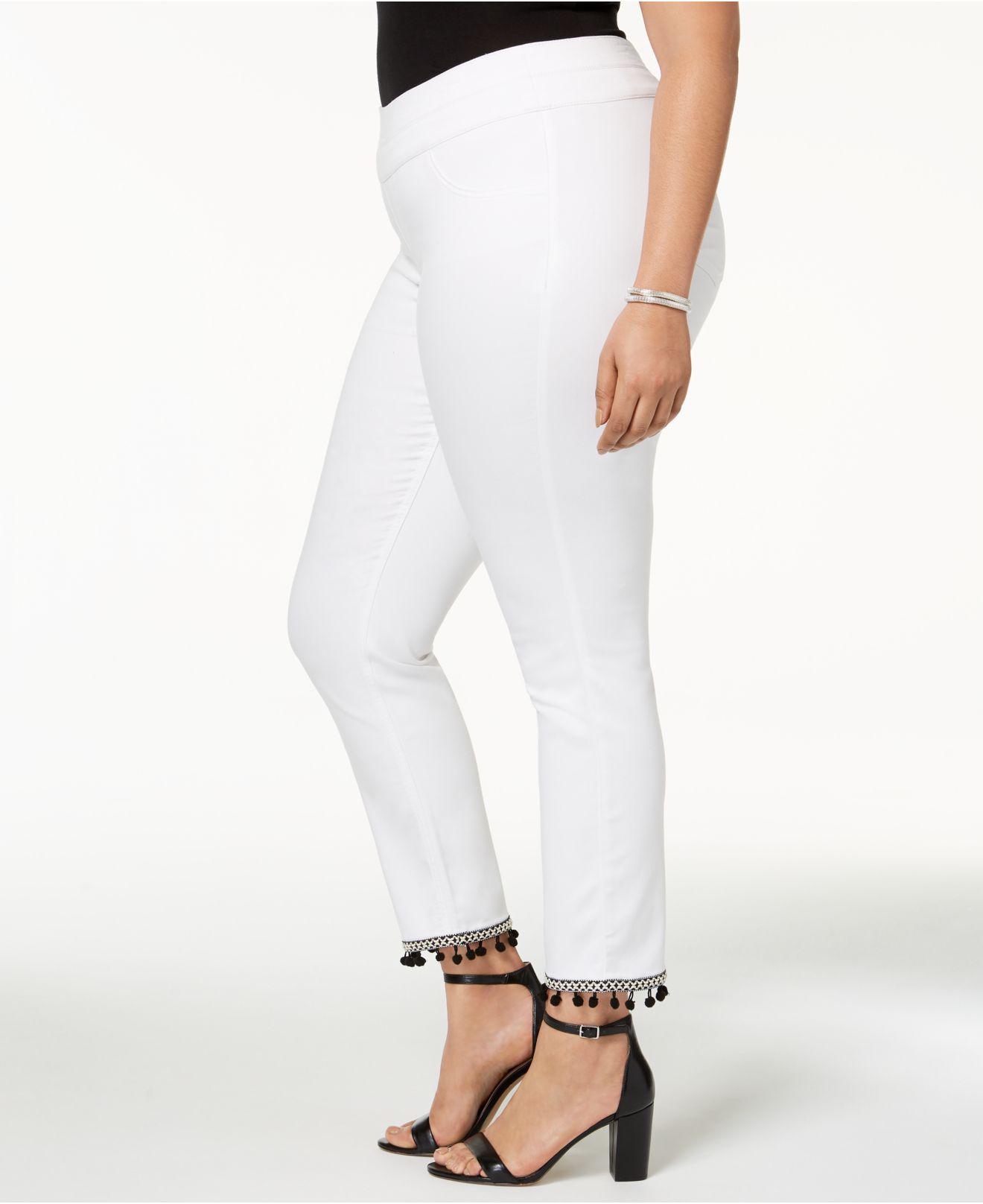 macy's inc plus size pants