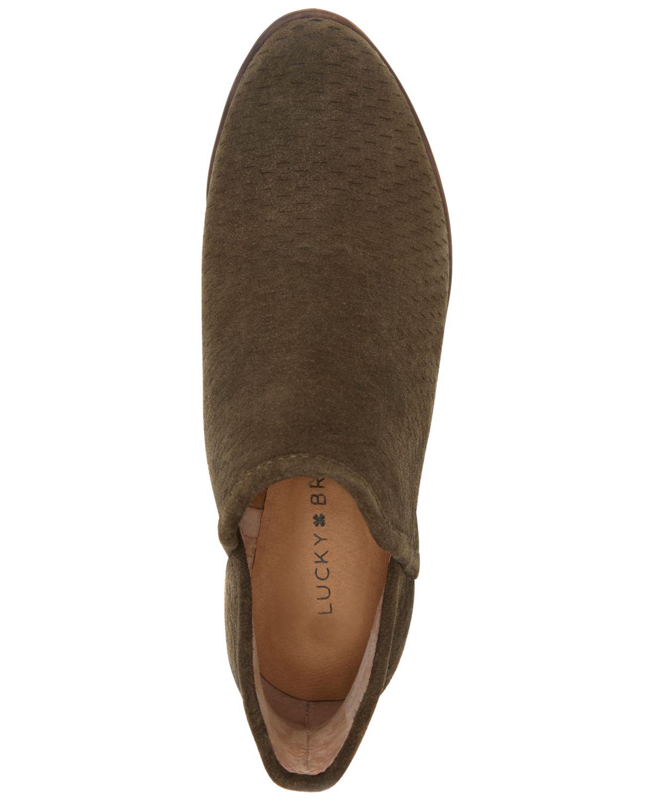 baley perforated chop out booties