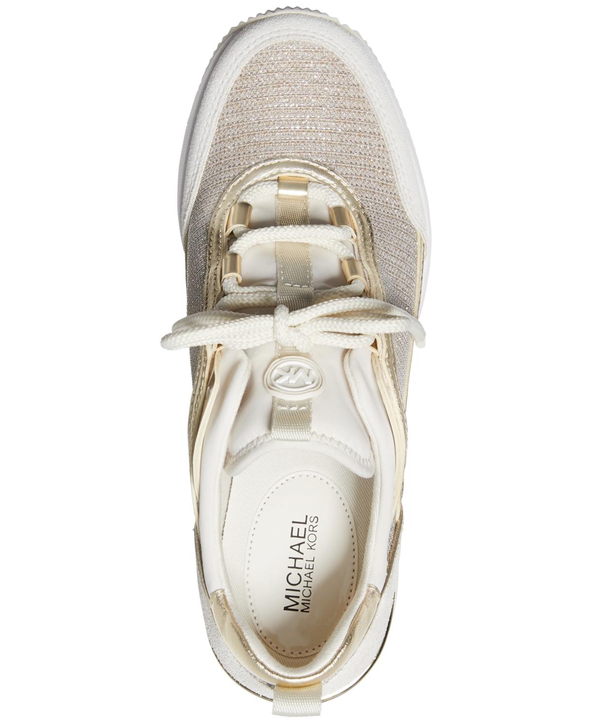 Michael Kors Michael Lolly Wedge Trainer Sneakers in White Lyst