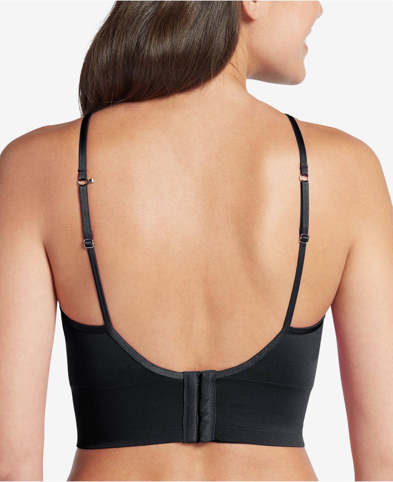 jockey sports bra back closure