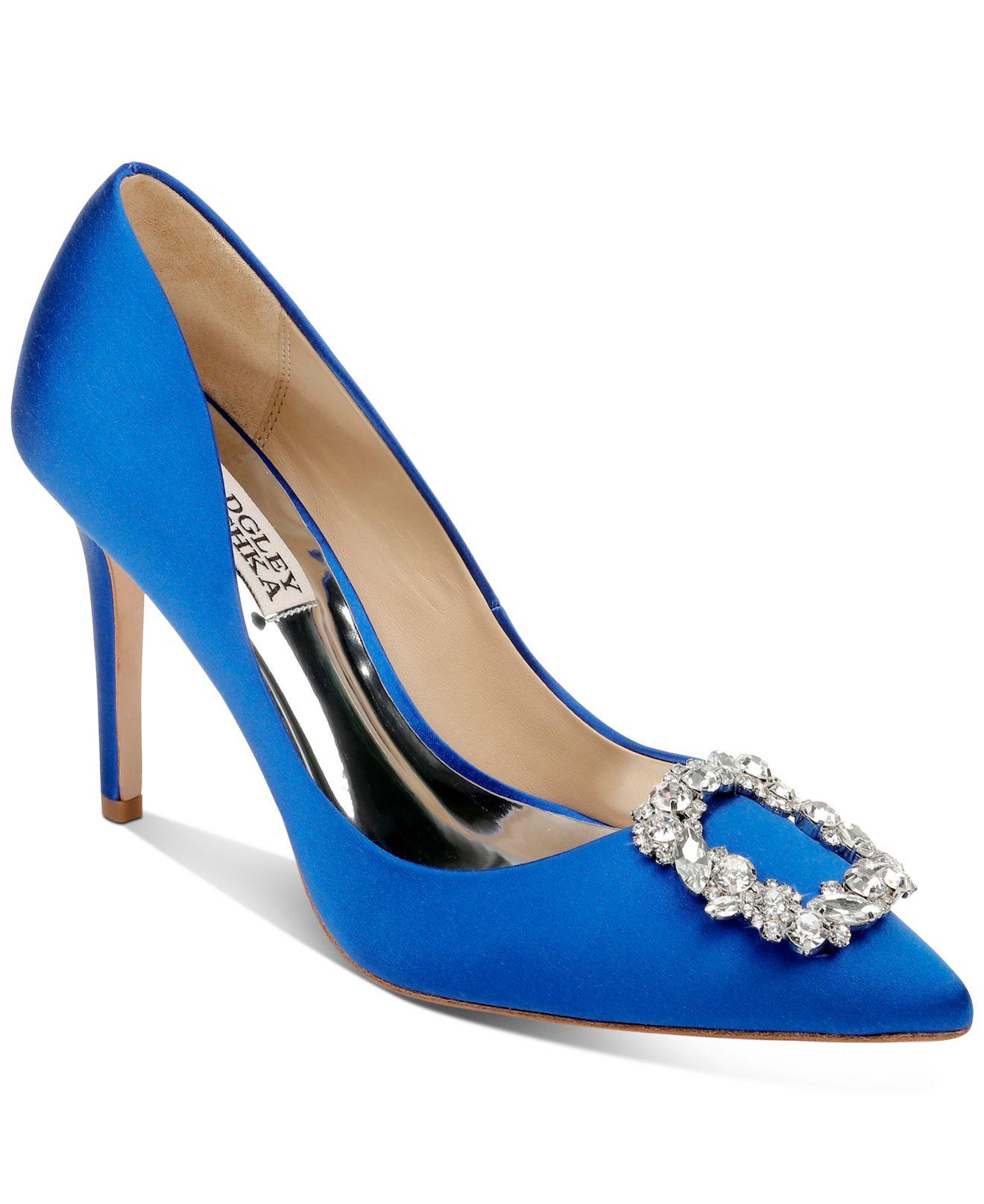 badgley mischka cher blue