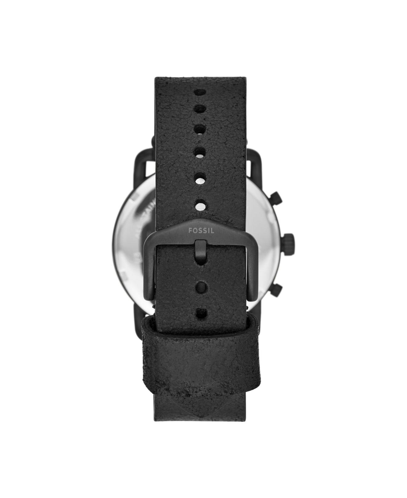 fossil q commuter black
