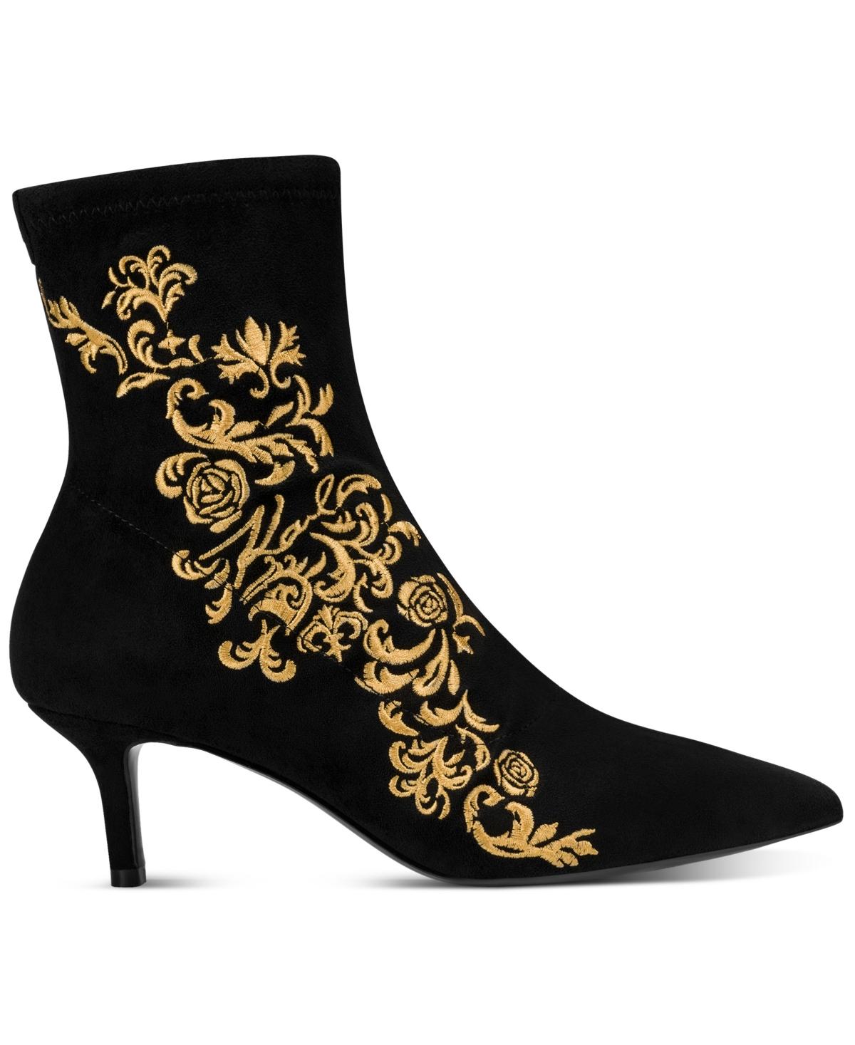 Karl Lagerfeld Rupali Rococo Booties in Black Lyst
