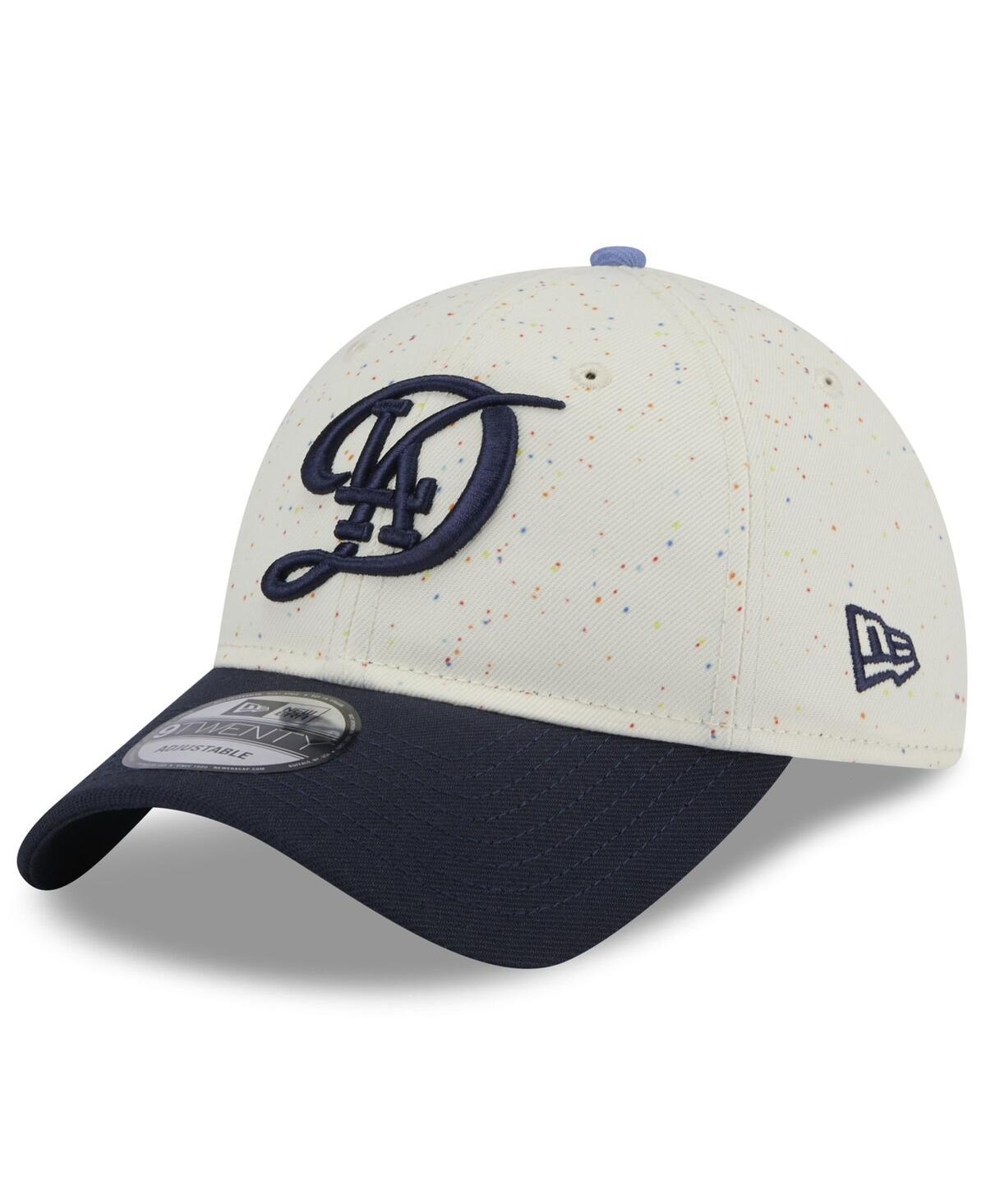 KTZ Cream navy Los Angeles Dodgers 2024 City Connect Alternate 9twenty Adjustable Hat in Blue for Men Lyst