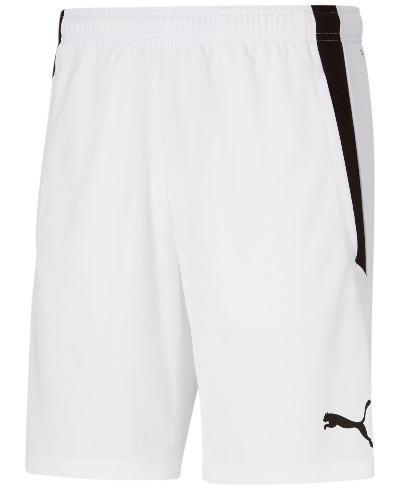 PUMA Liga Training Soccer Shorts With Moisture-wicking Technology in White  for Men | Lyst