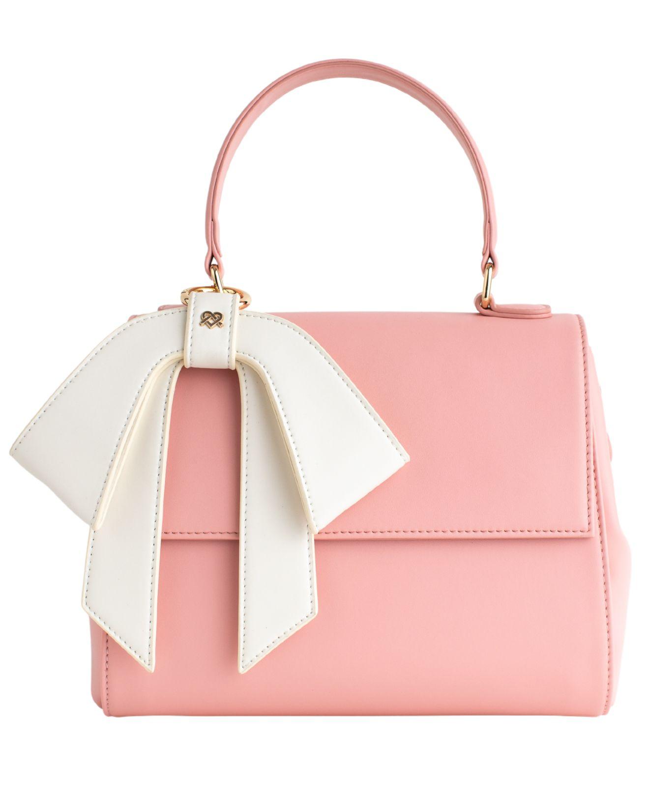 Gunas New York Cottontail Satchel Bag in Pink | Lyst