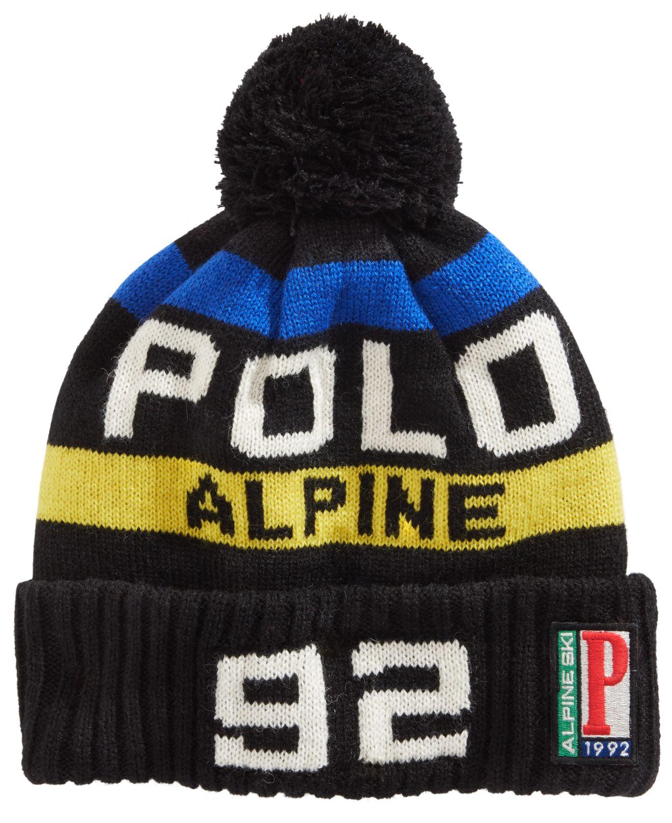 polo beanie macy's
