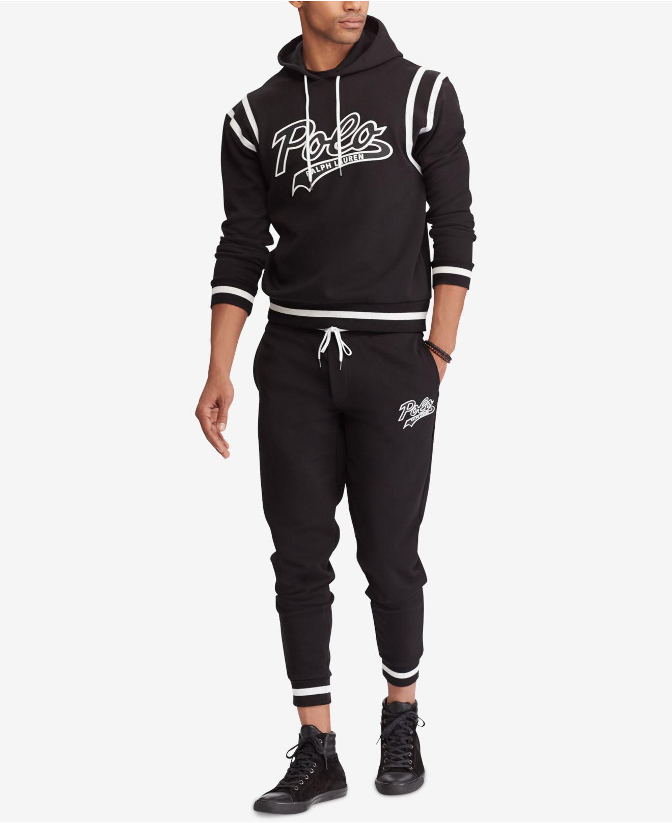 ralph lauren jogger set mens