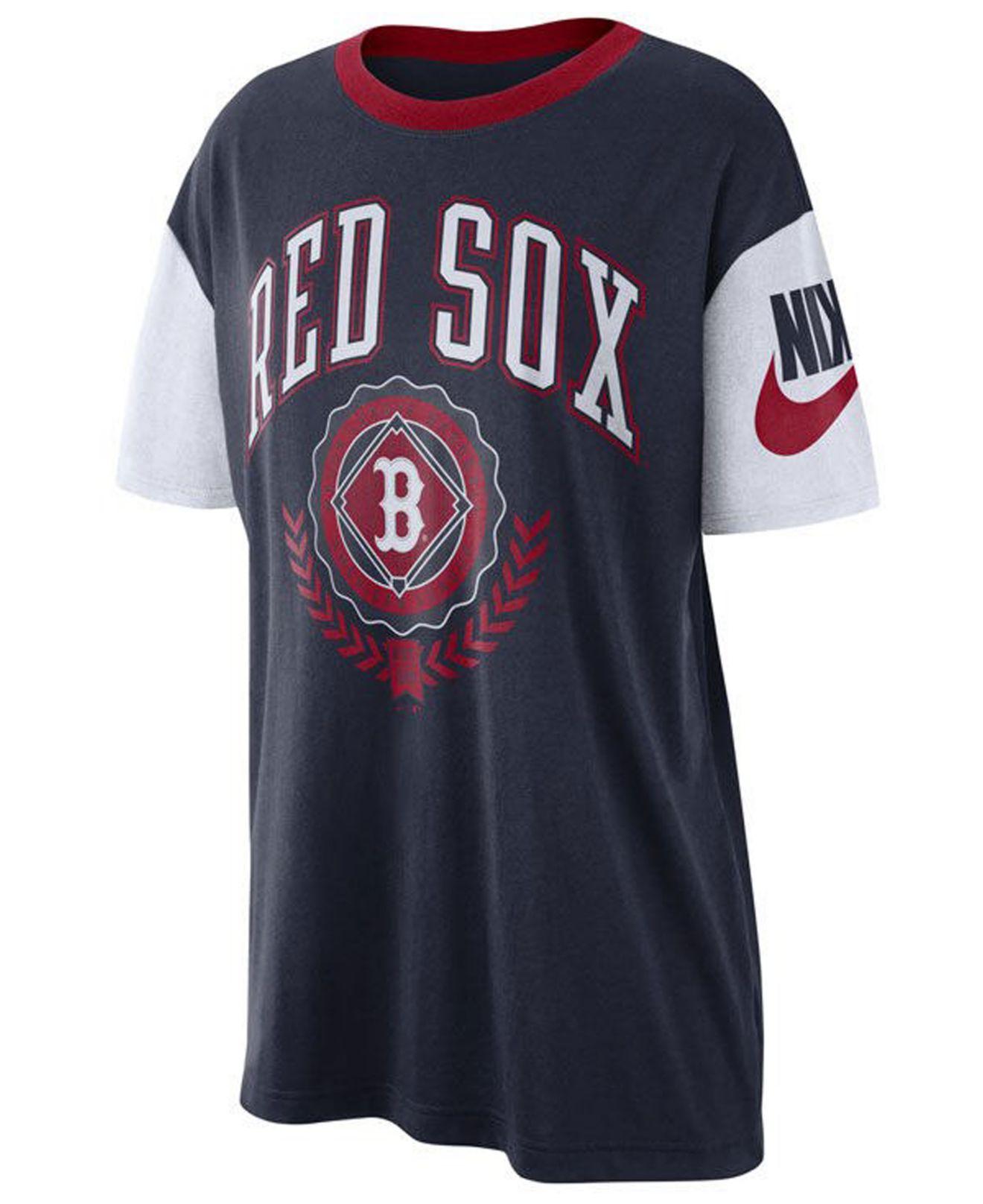 retro red sox shirt