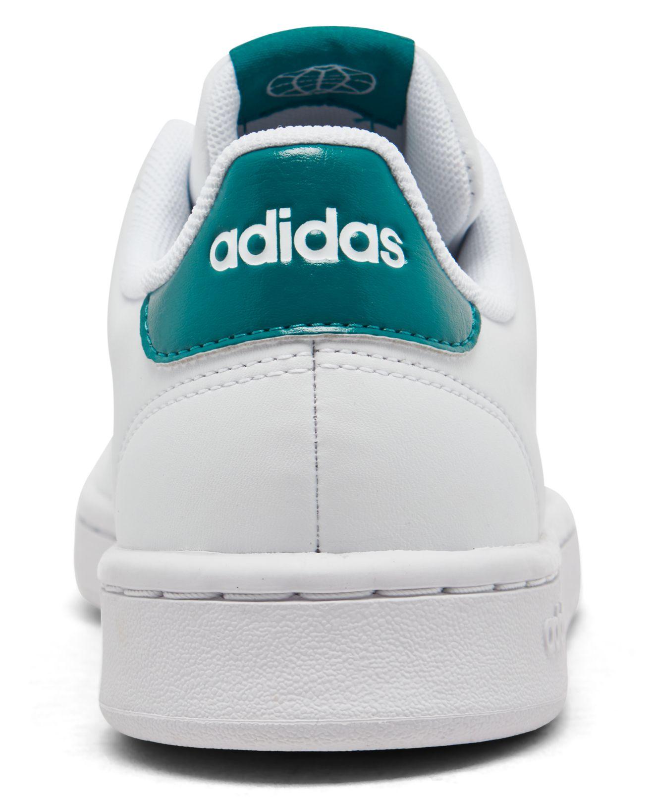 adidas Advantage Casual Sneakers From Finish Line in White | Lyst
