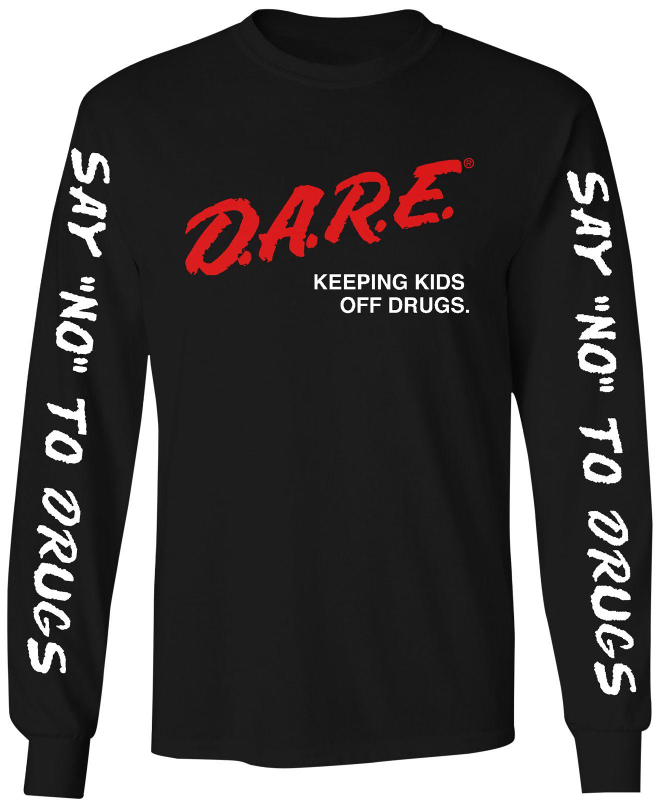 Cotton Long-sleeve D.a.r.e. Graphic 