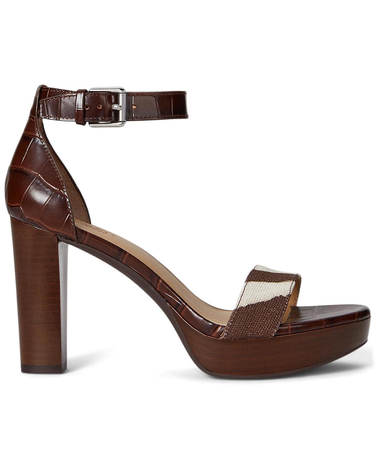 Ralph Lauren Sandal heels for Women | Online Sale up to 79
