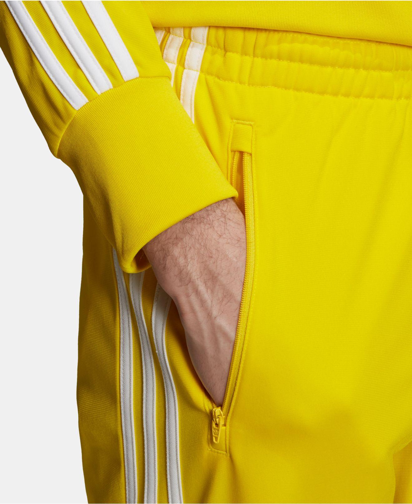 adidas Synthetic Originals Adicolor Firebird Track Pants in Yellow for Men  | Lyst