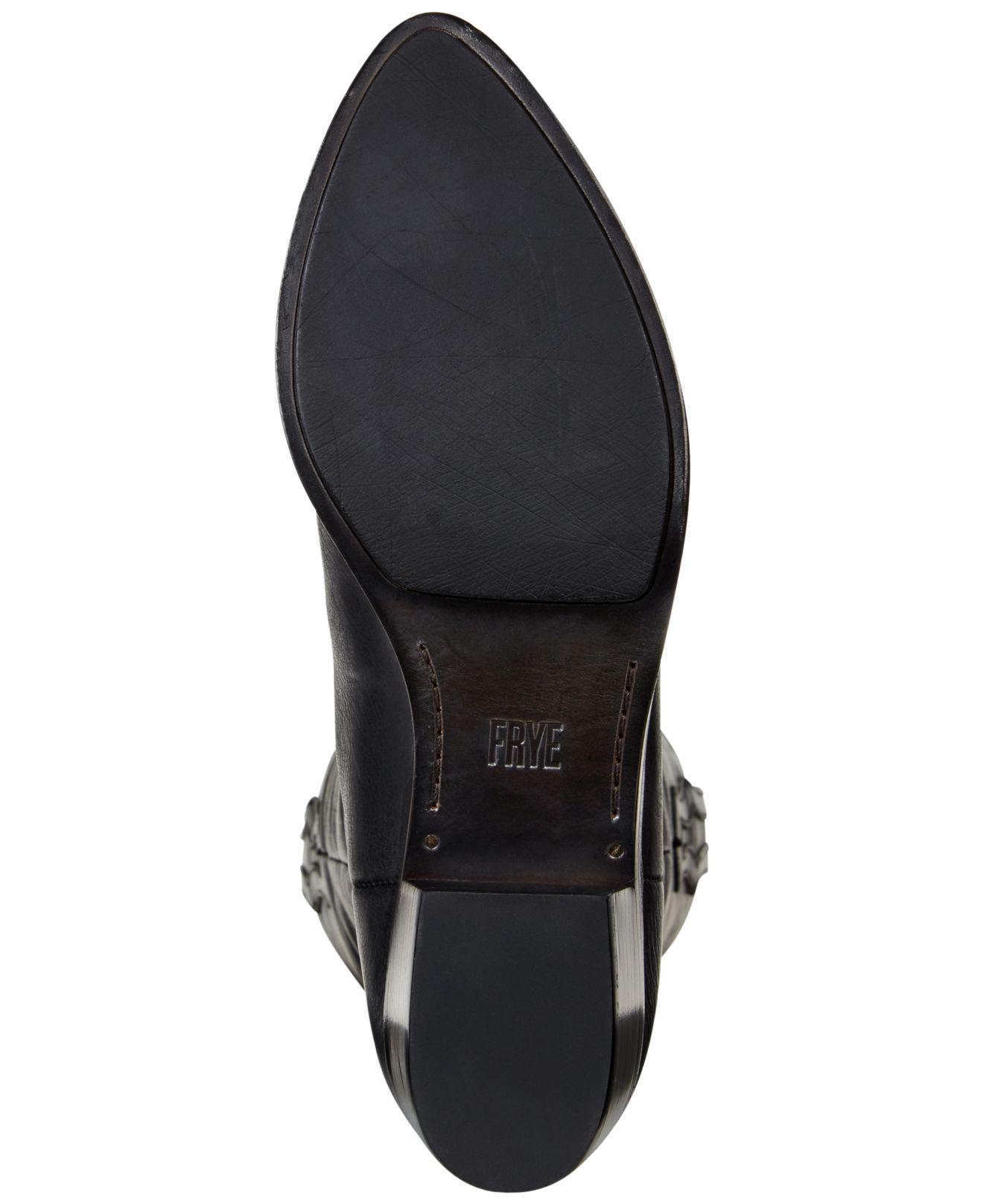 frye ray western pull on boot