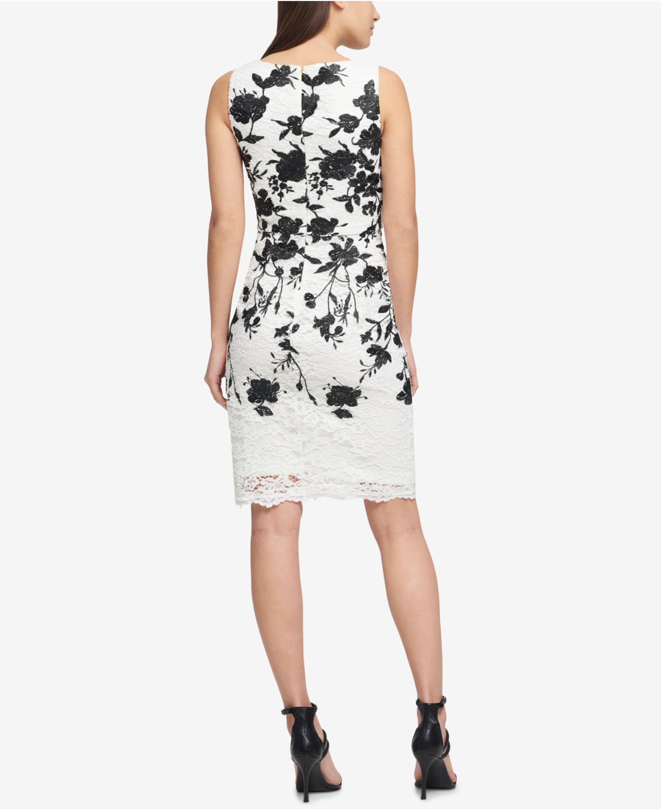 dkny white dress macys